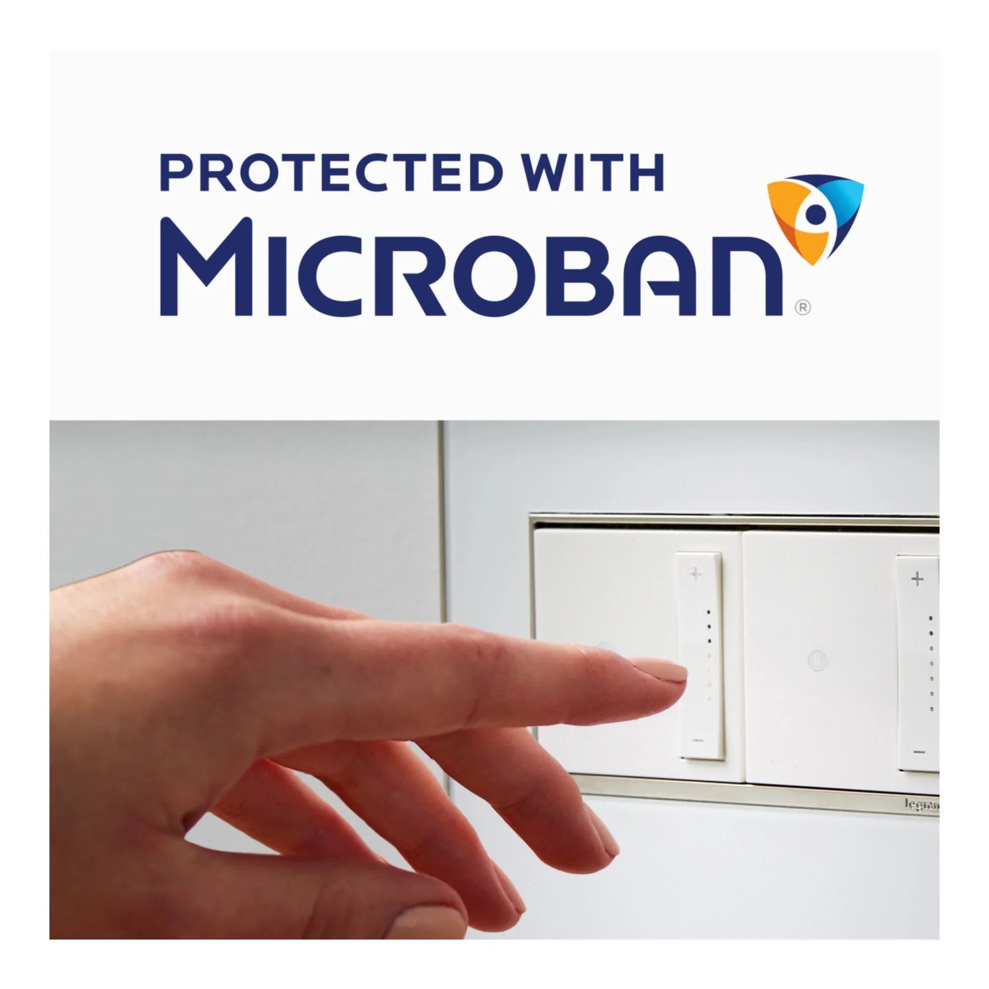 Adorne 0-10V Fluorescent/LED Paddle Dimmer, Single Pole/3-Way, Magnesium - Bees Lighting