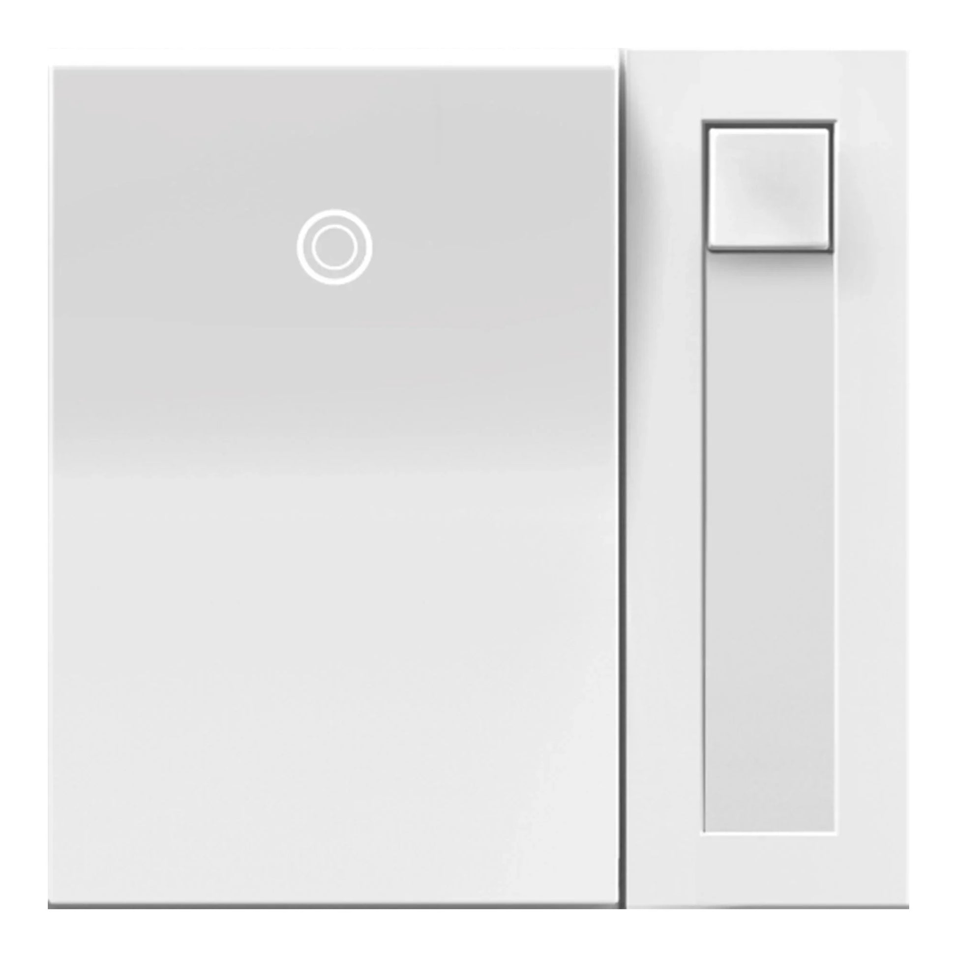 Adorne 0-10V Fluorescent/LED Paddle Dimmer, Single Pole/3-Way, White - Bees Lighting