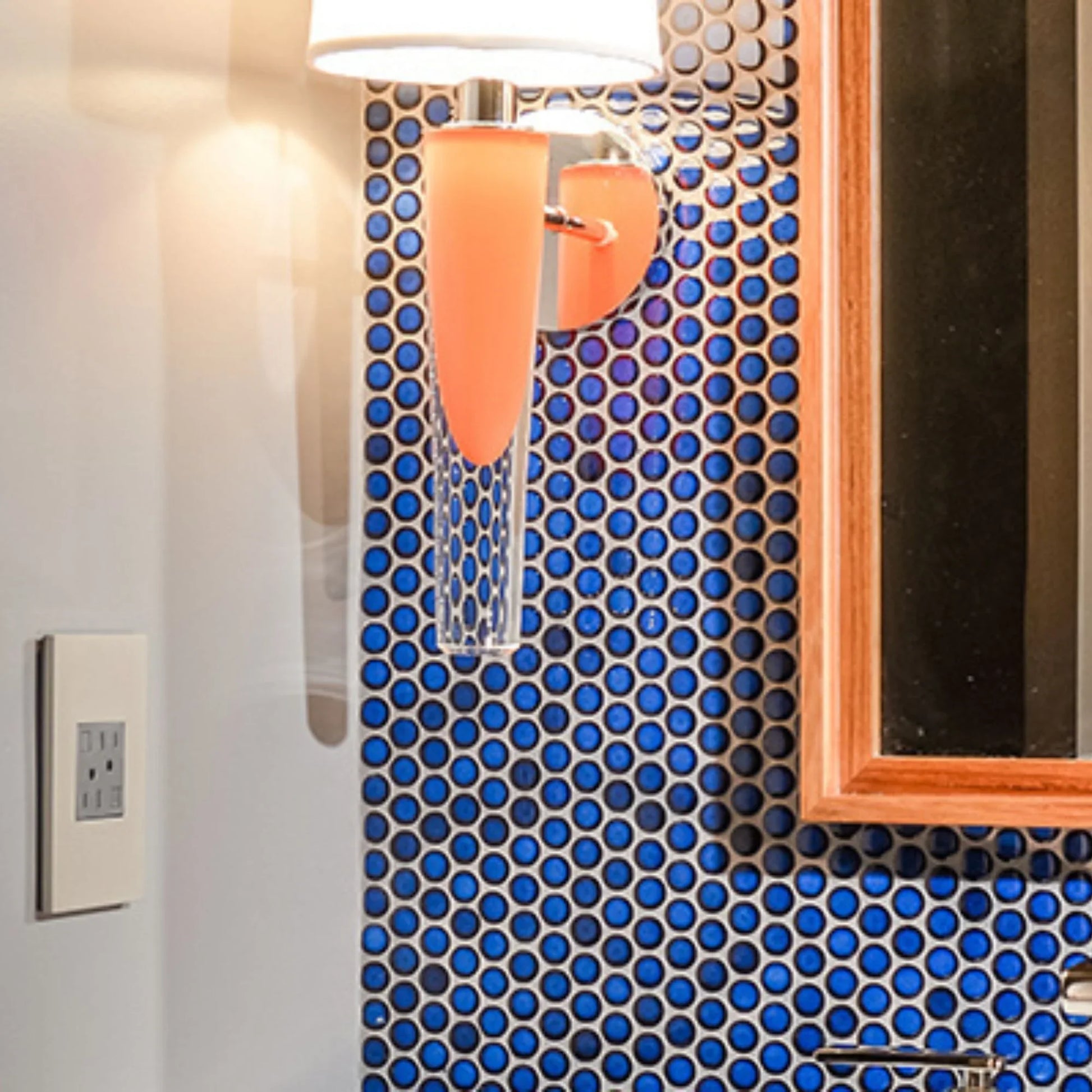 adorne Tamper-Resistant 15A Duplex Self-Test GFCI Receptacle, Magnesium - Bees Lighting