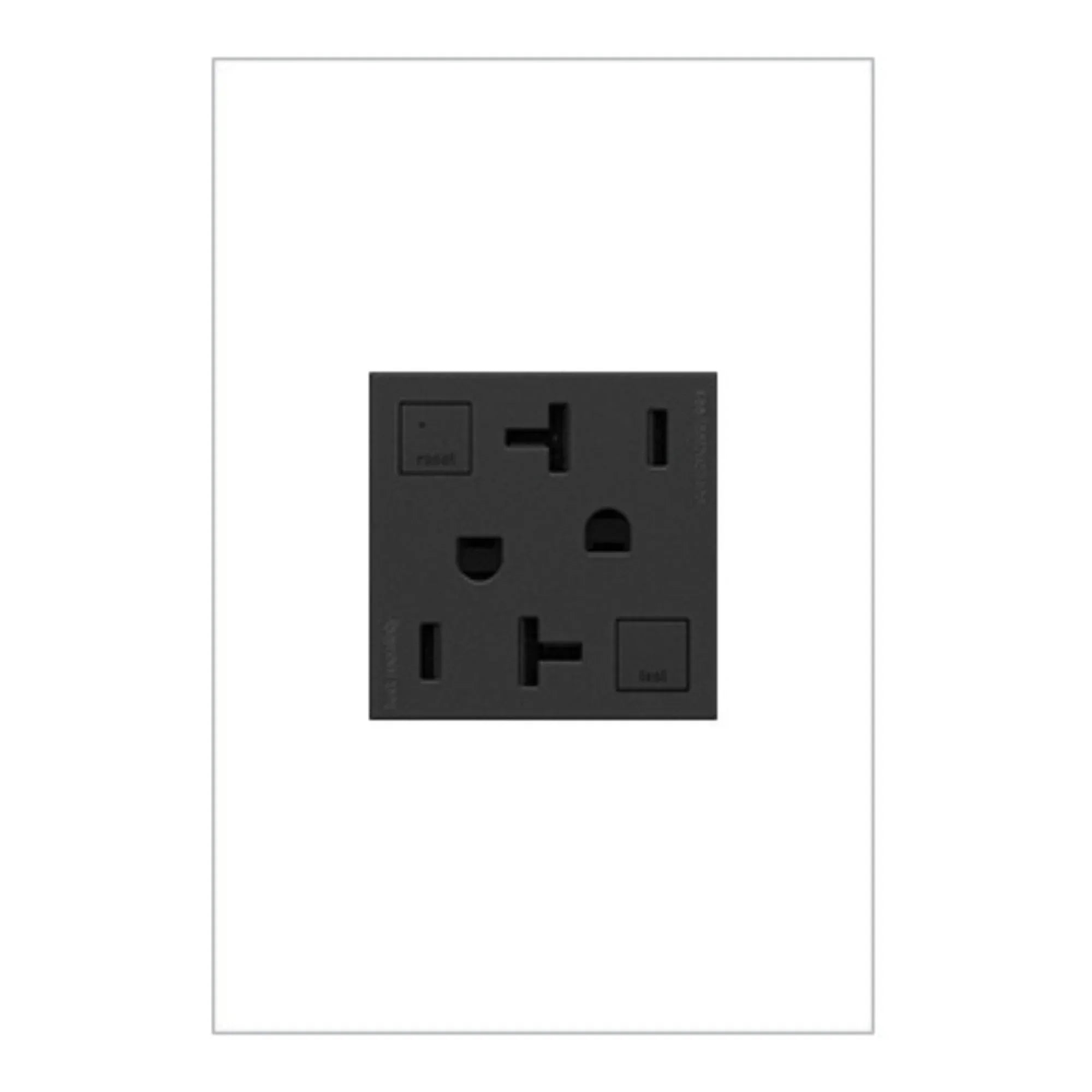 Legrand adorne Tamper-Resistant 20A Duplex Self-Test GFCI Receptacles - Bees Lighting