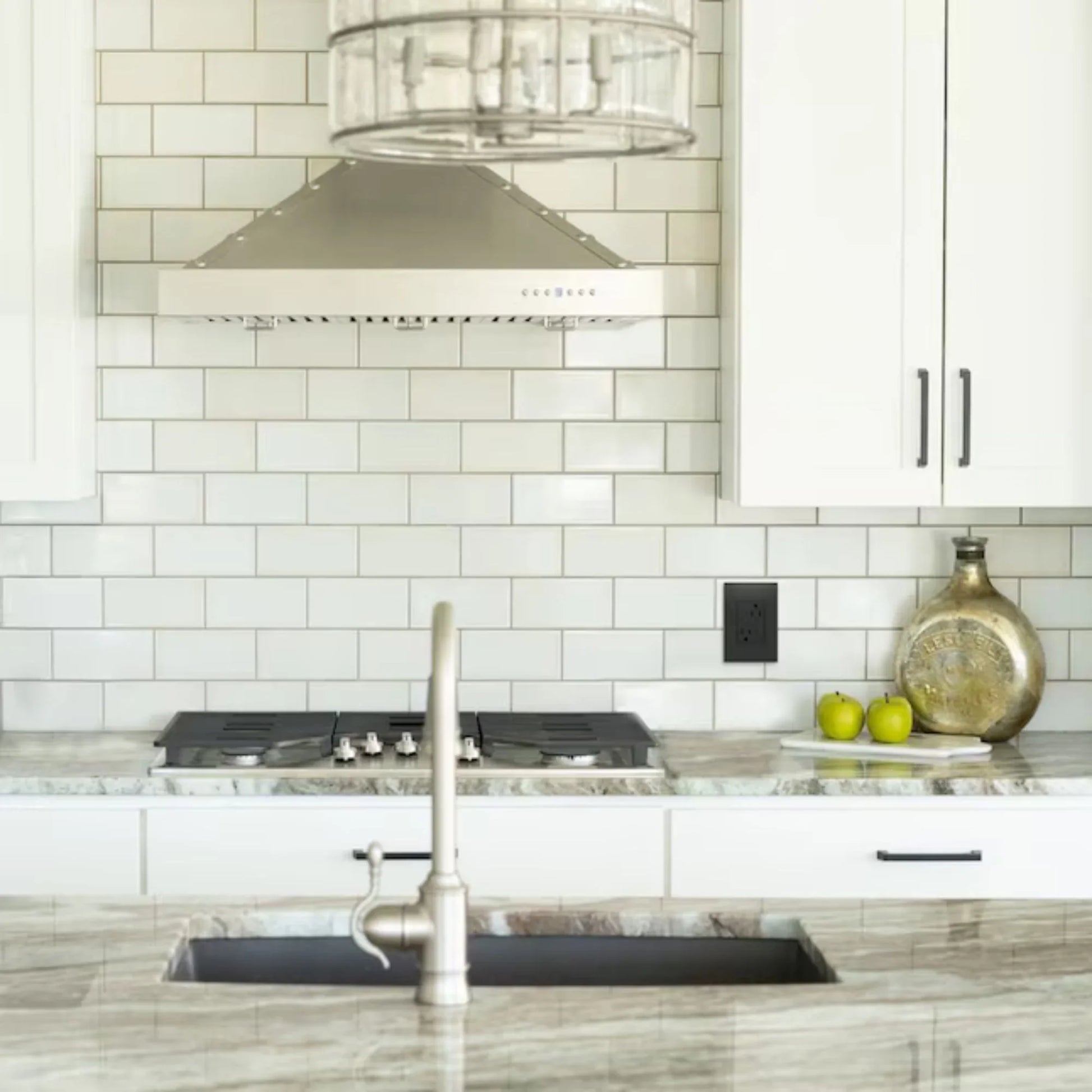 adorne 15A Plus-Size Dual Tamper-Resistant Outlet, Graphite - Bees Lighting