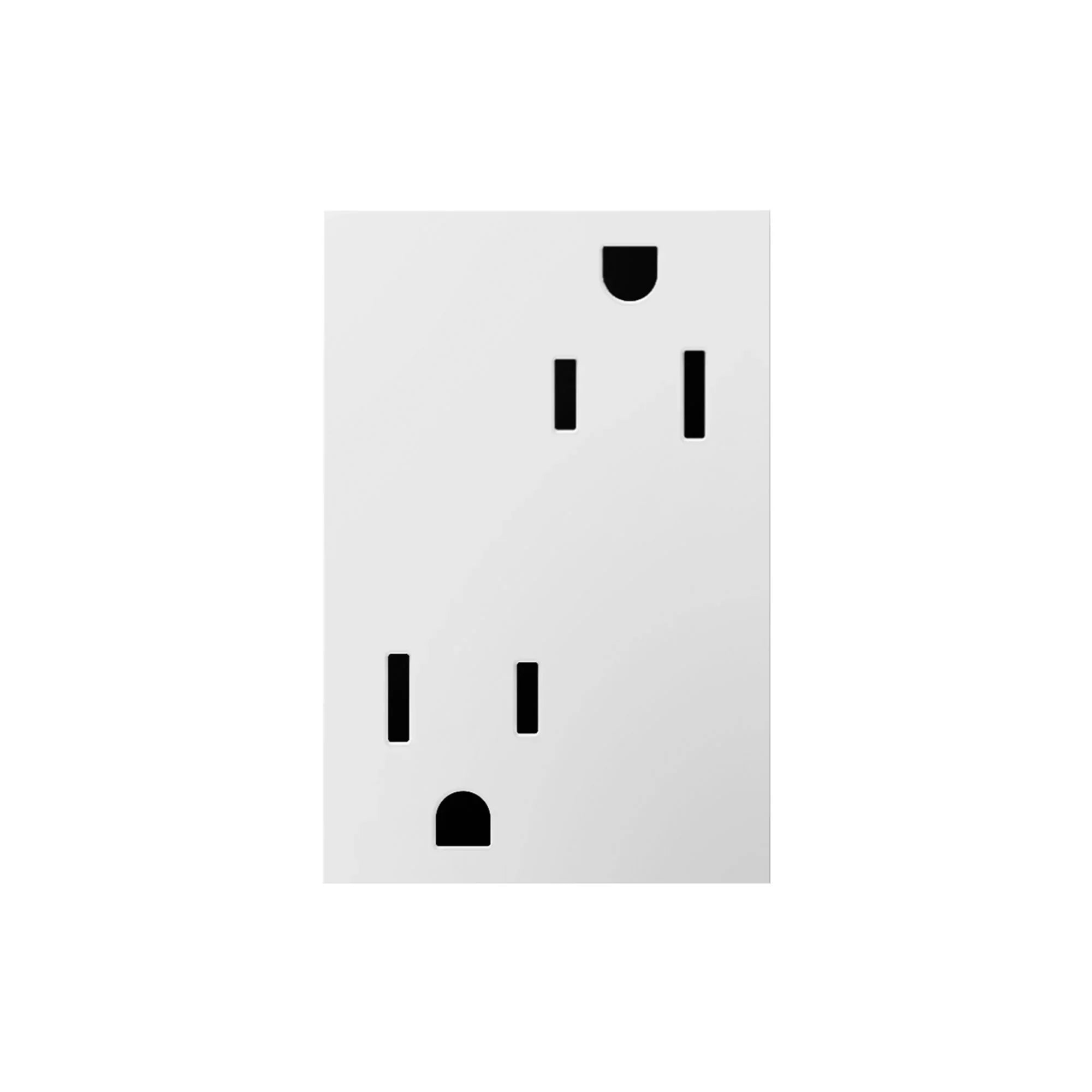Legrand adorne 15A Dual Tamper-Resistant Plus-Size Outlet - Bees Lighting