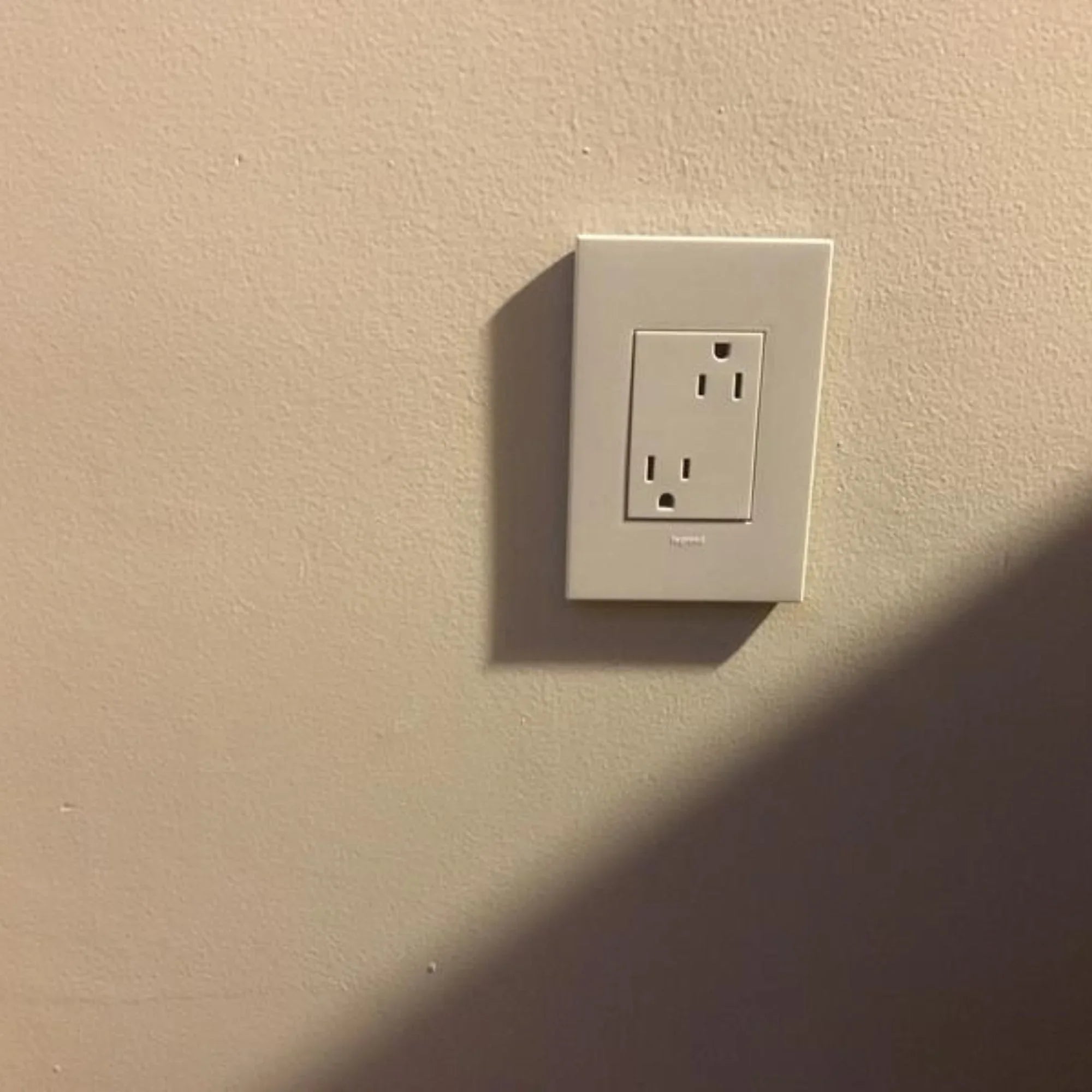 adorne 15A Plus-Size Dual Tamper-Resistant Outlet, White - Bees Lighting