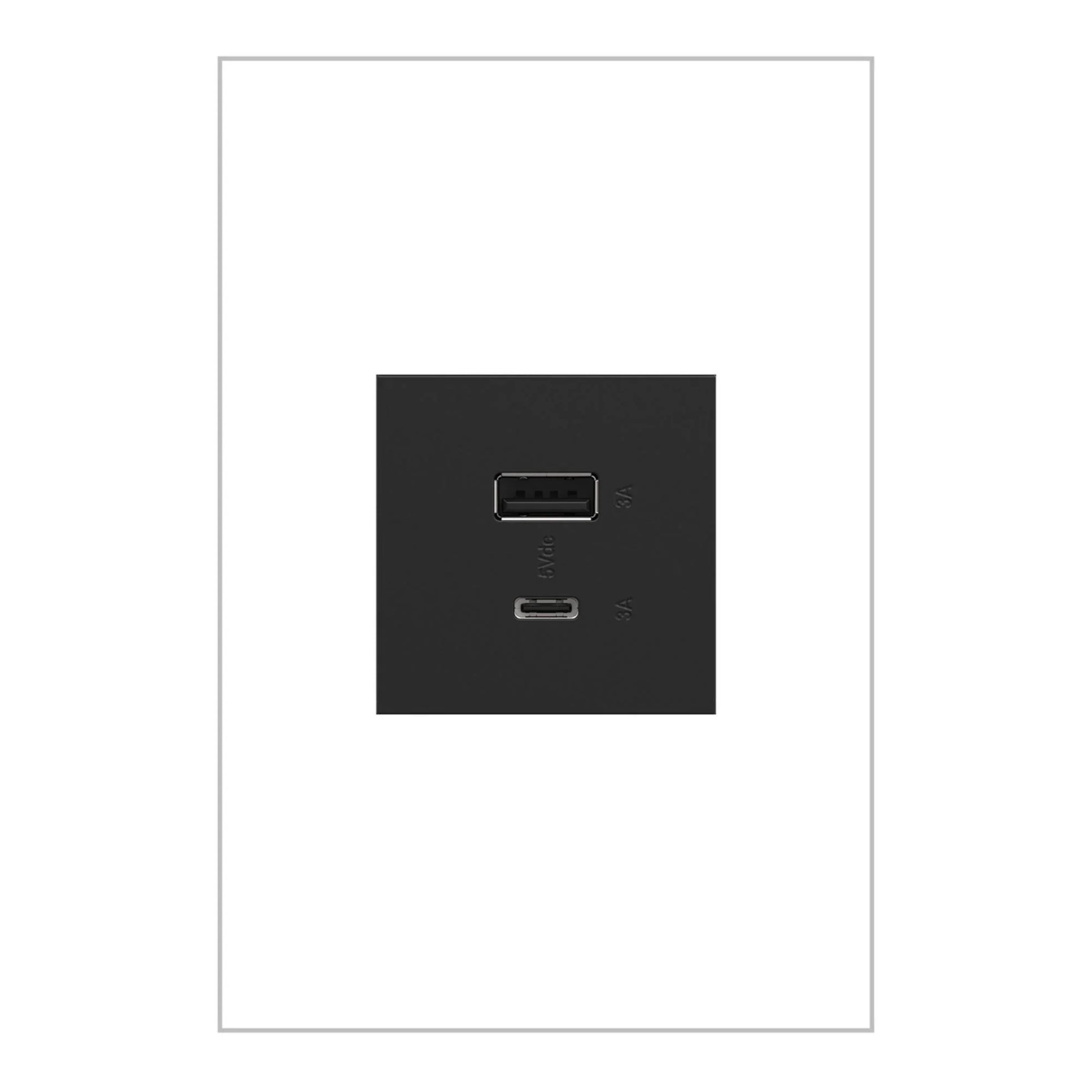 Legrand adorne 15W USB Outlet, Type A/C - Bees Lighting