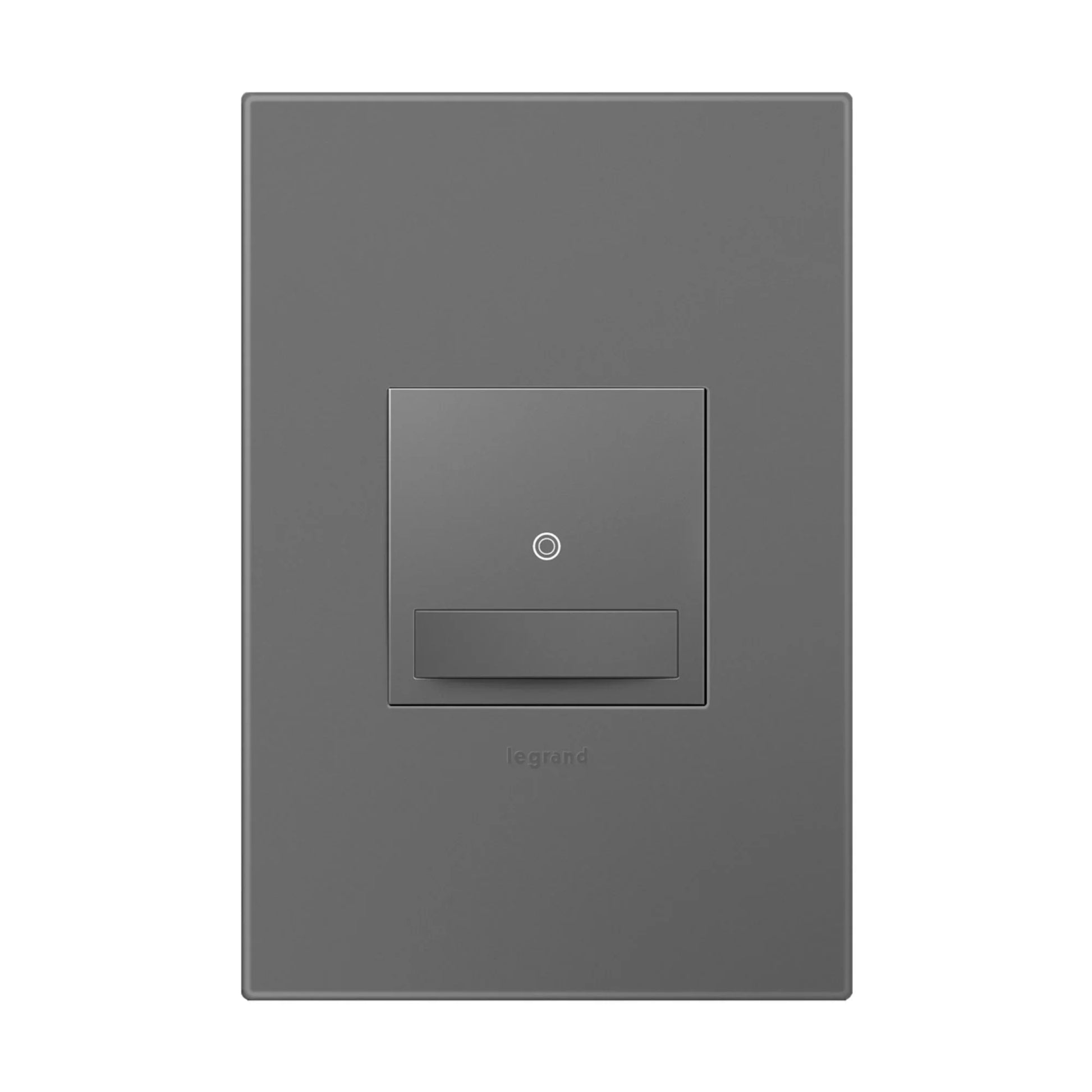 adorne Auto On/Off Occupancy Motion Sensor Switch, 600W, 120V, Magnesium - Bees Lighting