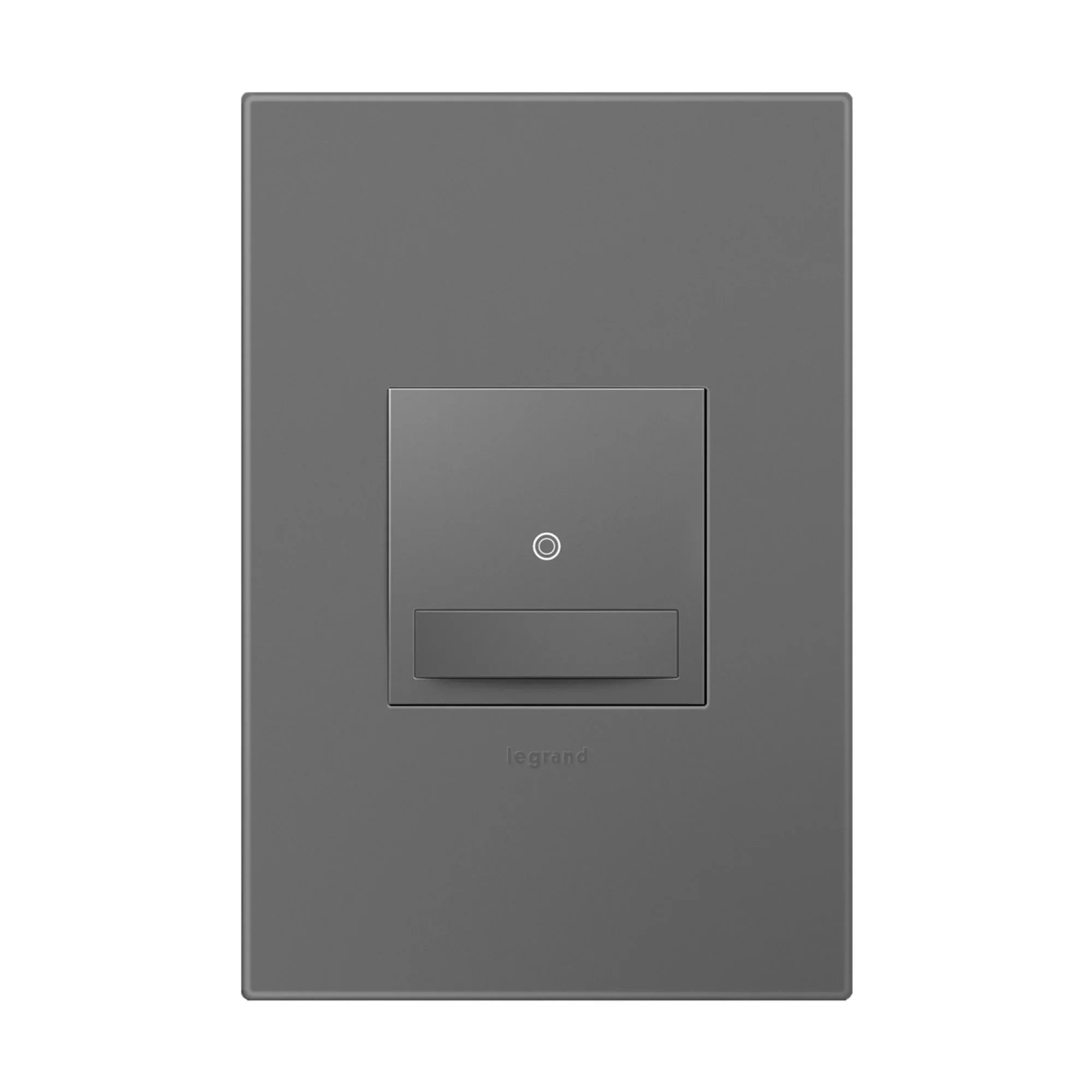 adorne Auto On/Off Occupancy Motion Sensor Switch, 600W, 120V, Magnesium - Bees Lighting