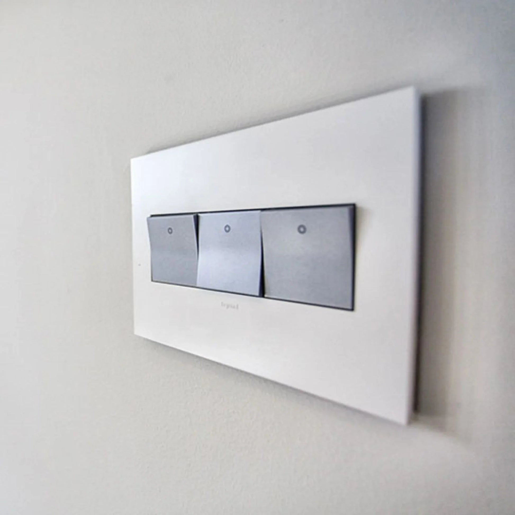 adorne 15-Amp Paddle Switch, Single Pole/3-Way, 120V, Magnesium - Bees Lighting