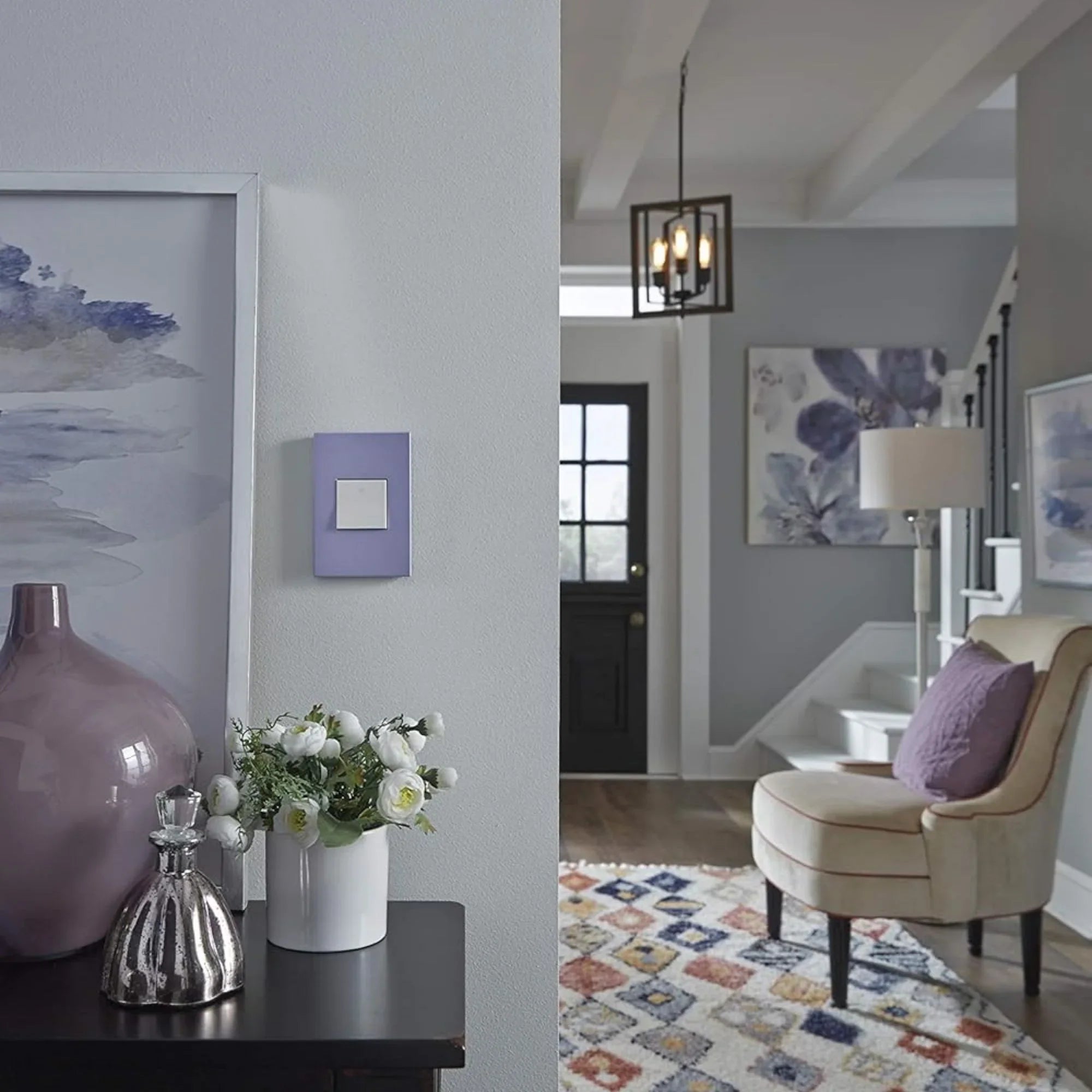 adorne 15-Amp Paddle Switch, Single Pole/3-Way, 120V, White - Bees Lighting