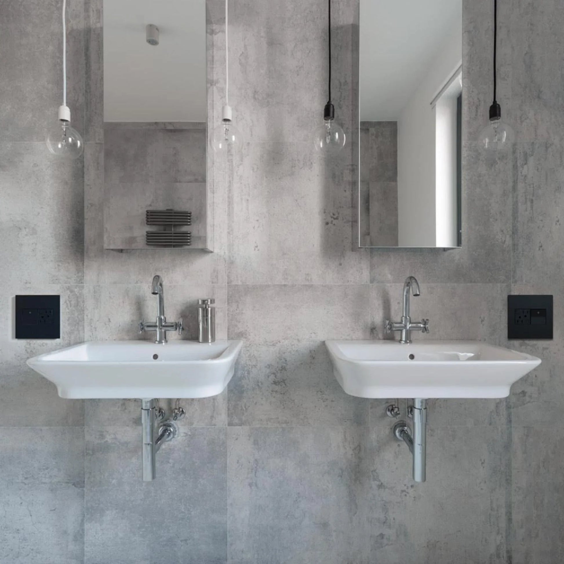 adorne 20-Amp Paddle Switch, Single Pole/3-Way, 120V, Graphite - Bees Lighting