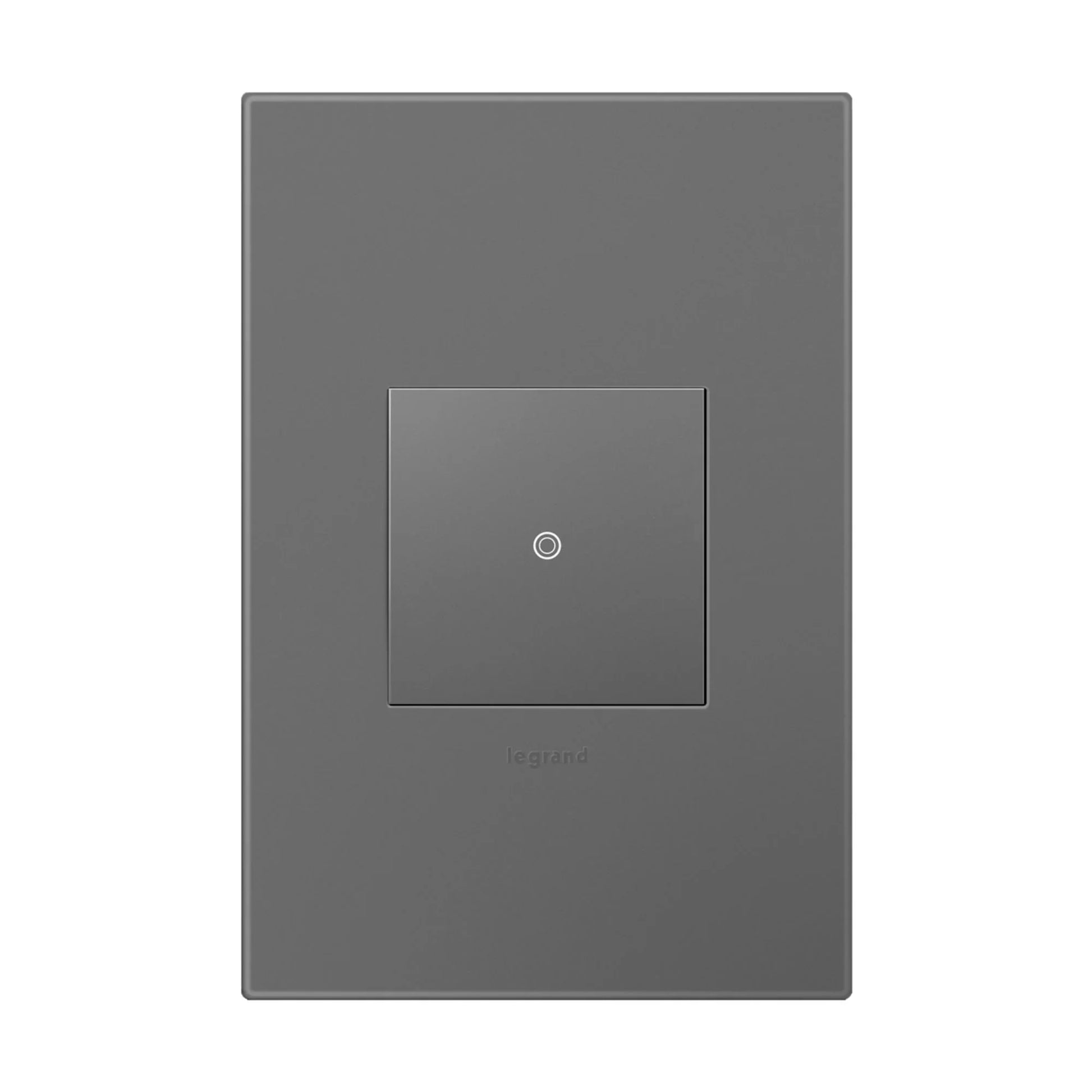 adorne 15-Amp sofTap Switch, Single Pole/3-Way, 120V, Magnesium - Bees Lighting