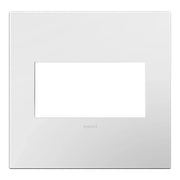 Legrand adorne Gloss White-on-White Screwless Wall Plate with Microban - Bees Lighting