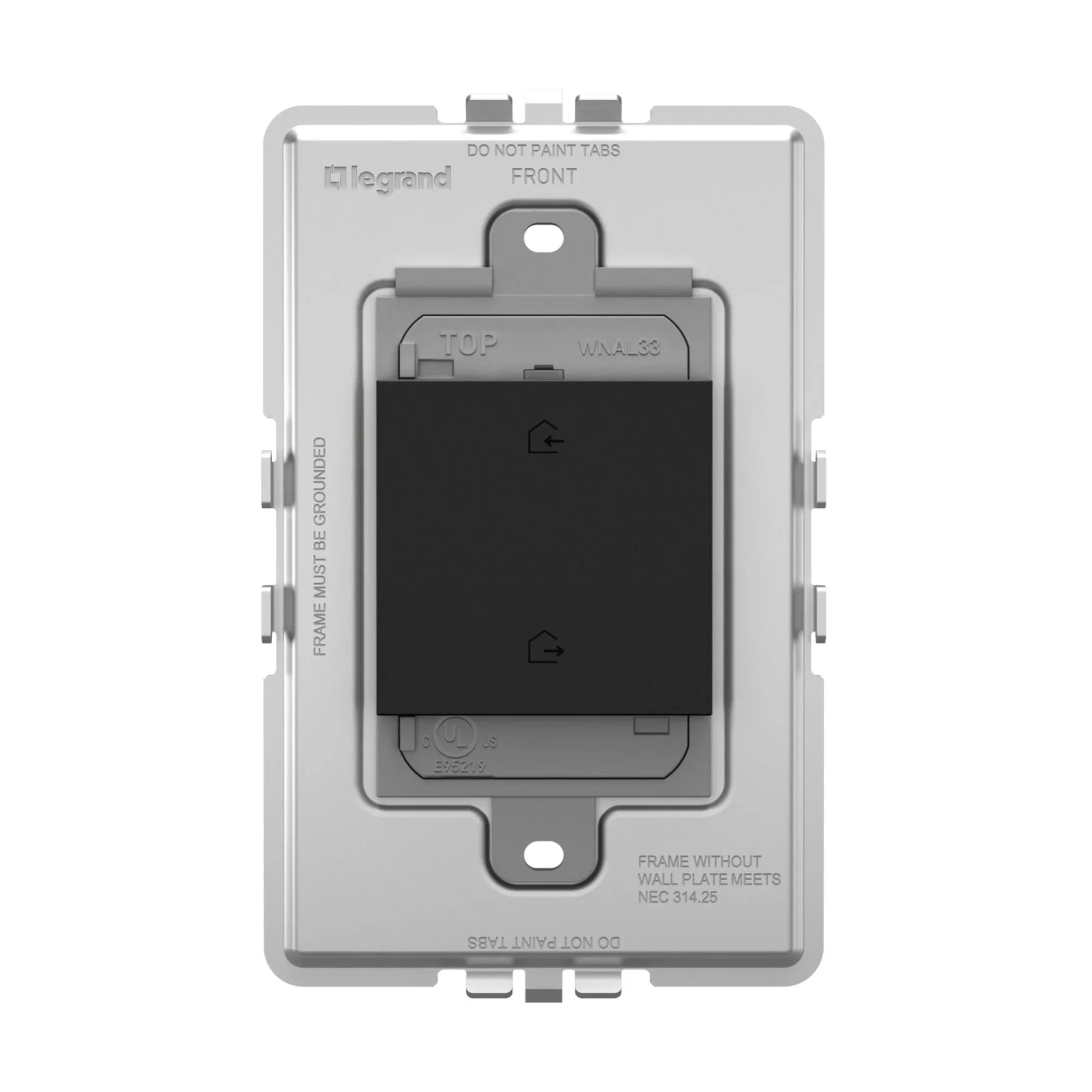 adorne Home/Away Wireless Smart Switch With Netatmo, Graphite - Bees Lighting