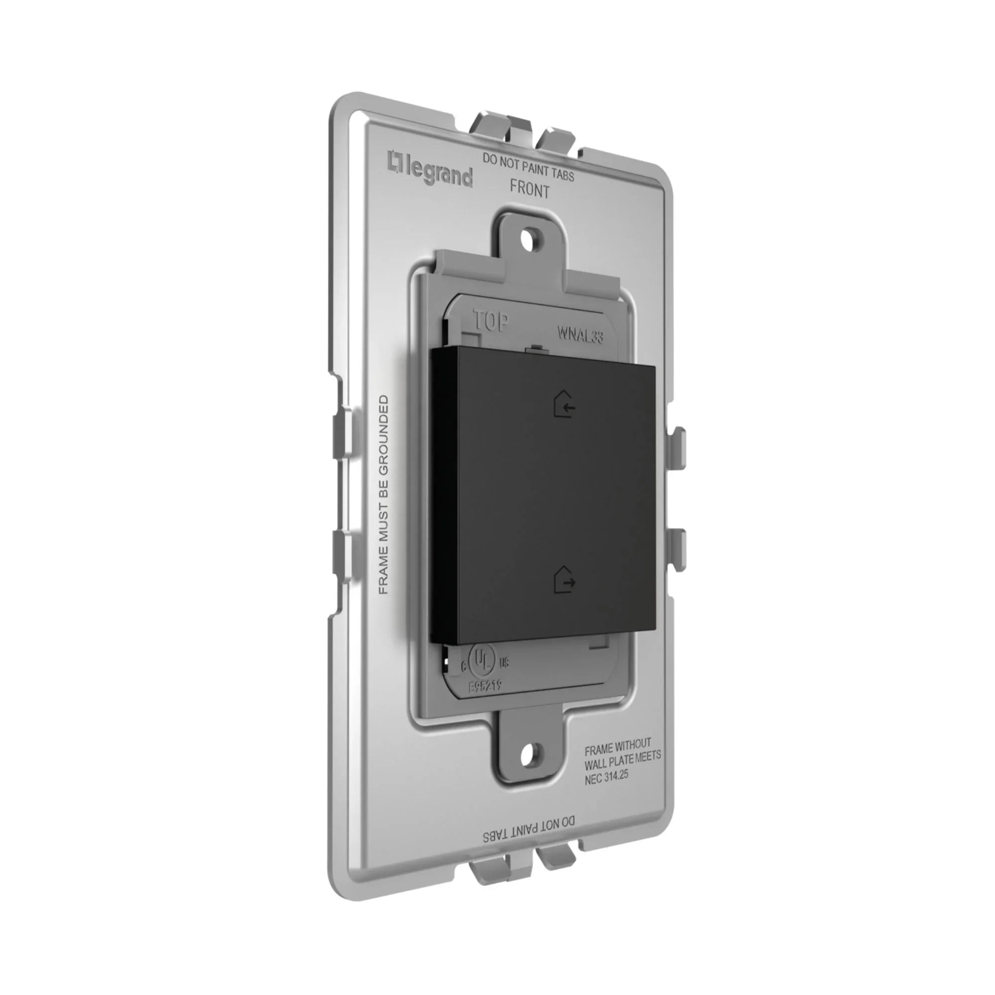 adorne Home/Away Wireless Smart Switch With Netatmo, Graphite - Bees Lighting