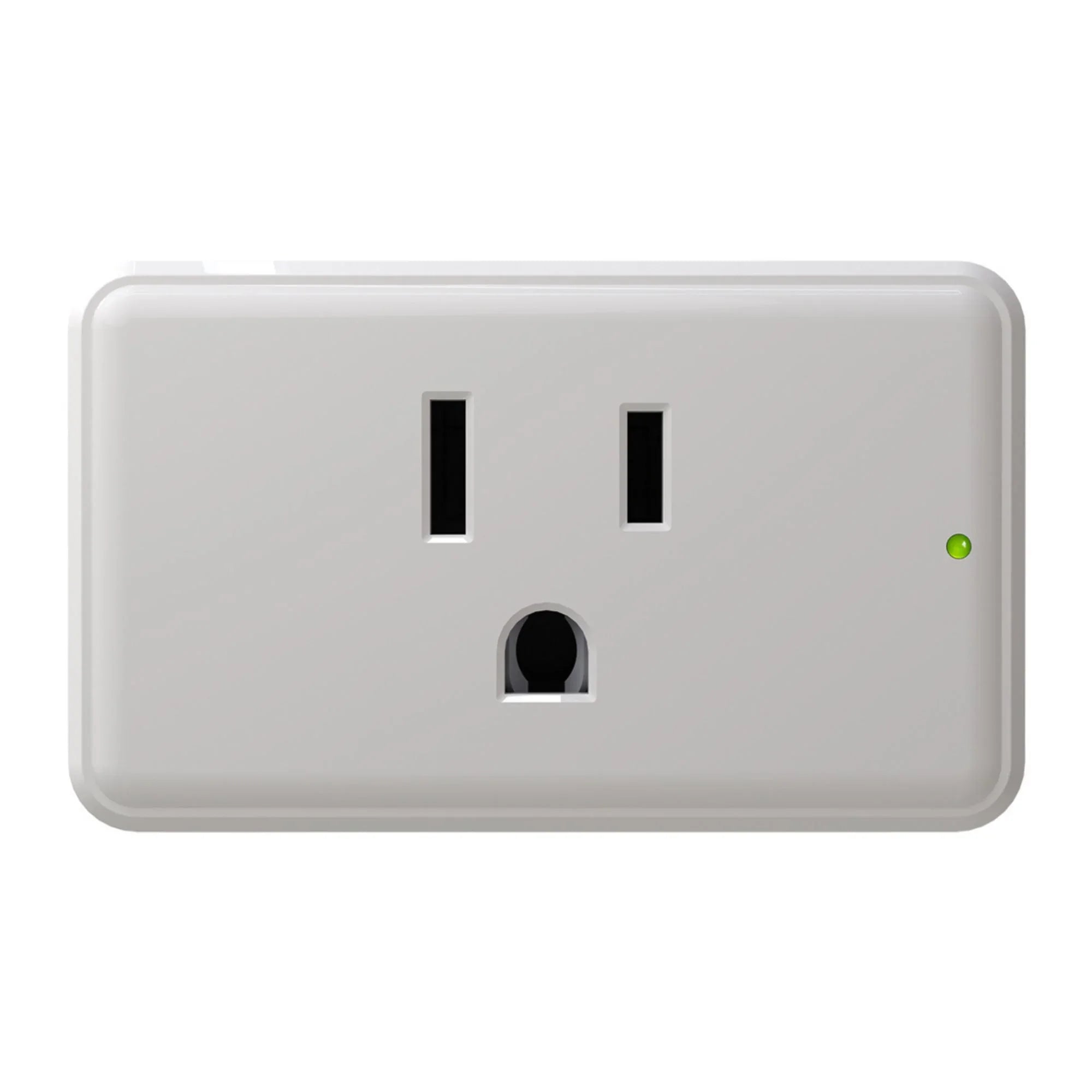 Smart 15A Plug-In Switch with Wi-Fi, Matter-Enabled, Matte White - Bees Lighting