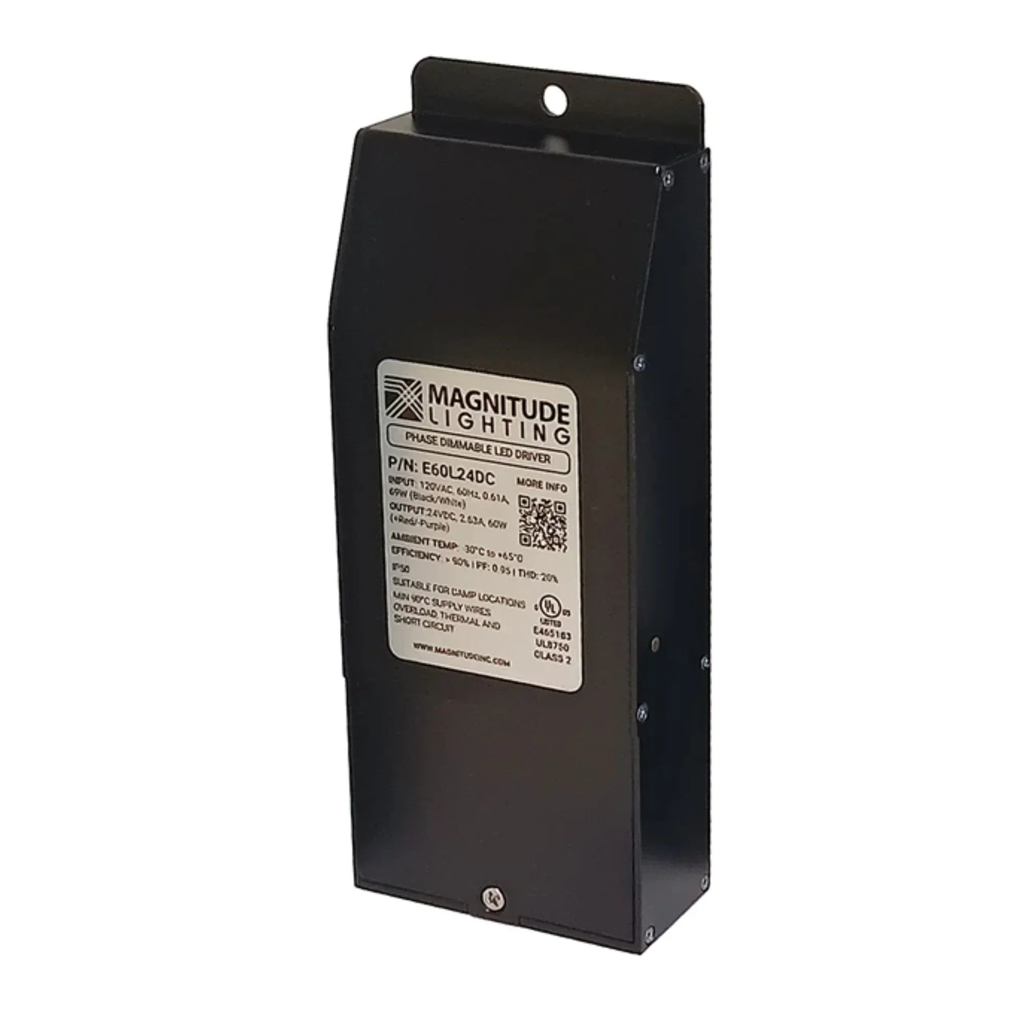 Magnitude Lighting E-Series E60L24DC 60W Driver | Integrated