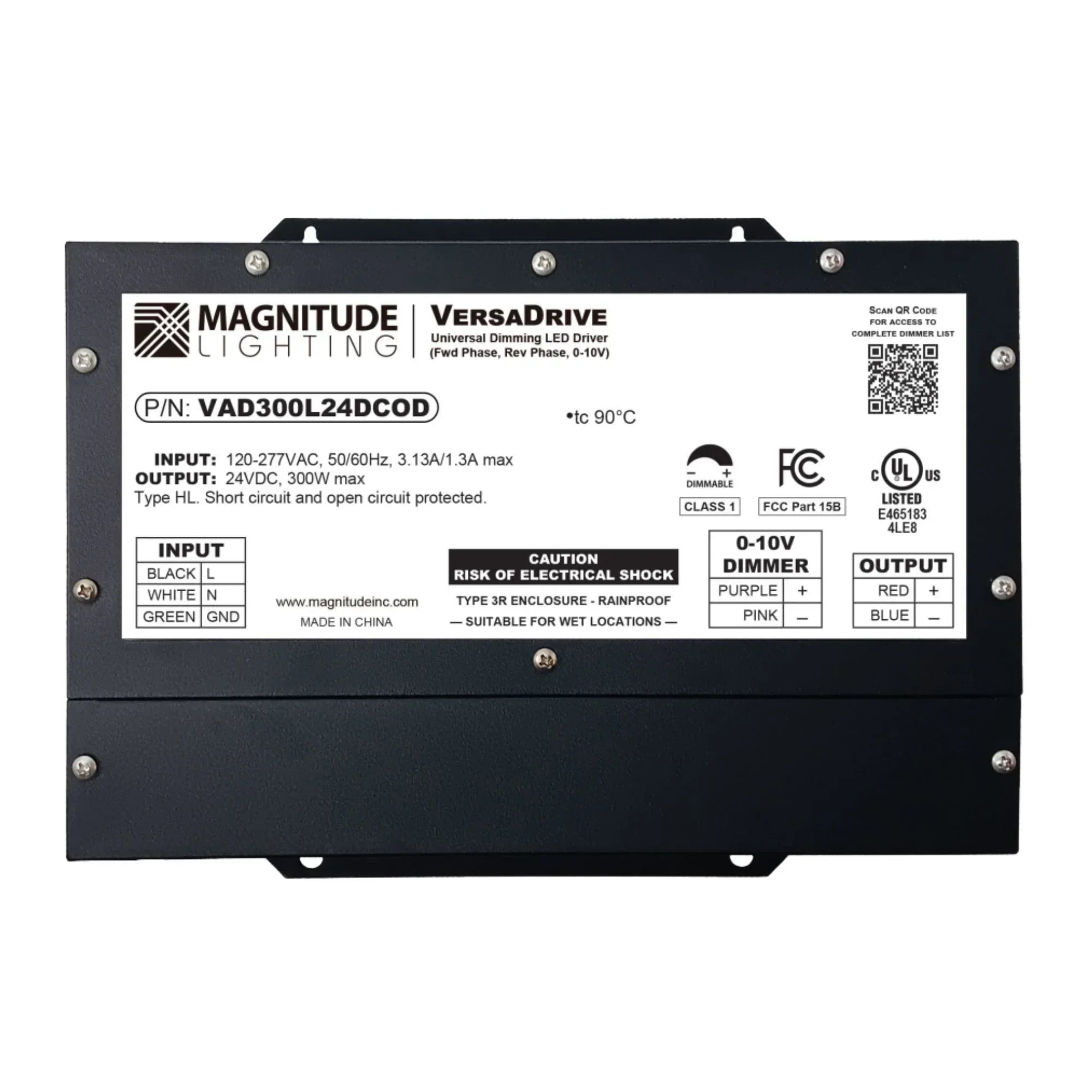 VersaDrive 5-Way Universal Dimming - 24V LED Driver - Bees Lighting