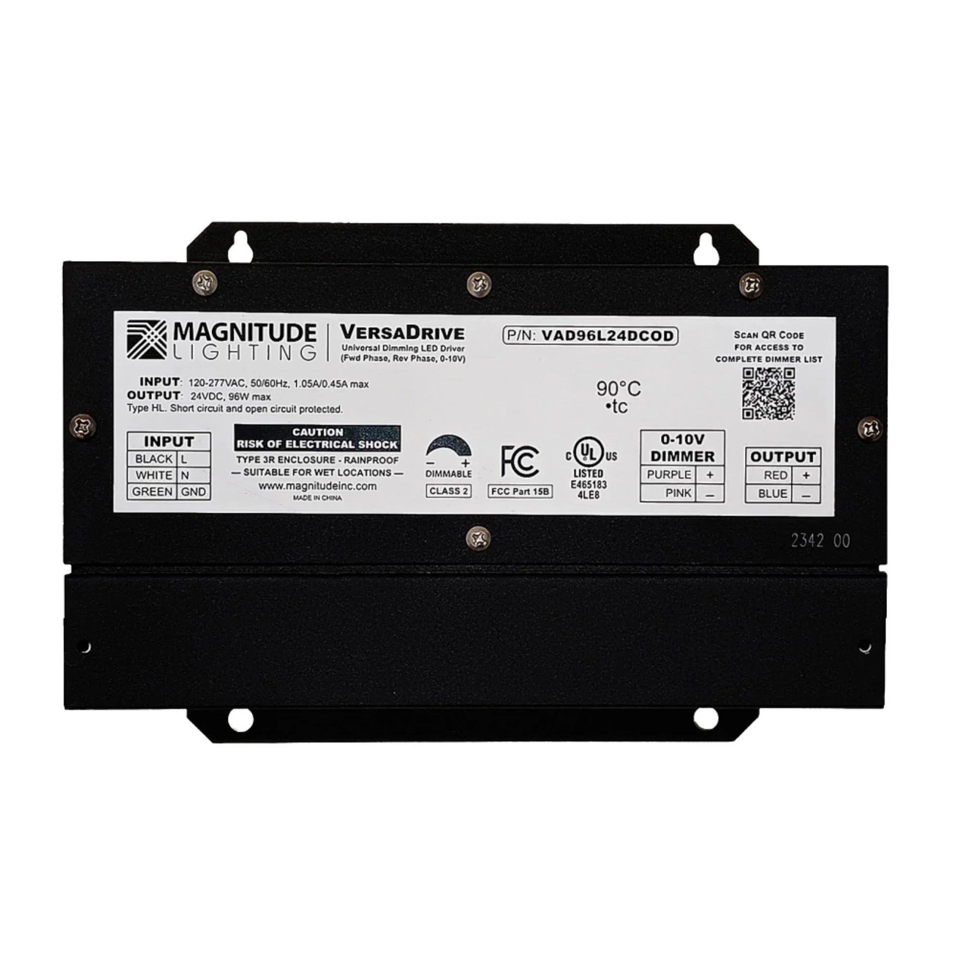 VersaDrive 5-Way Universal Dimming - 24V LED Driver - Bees Lighting