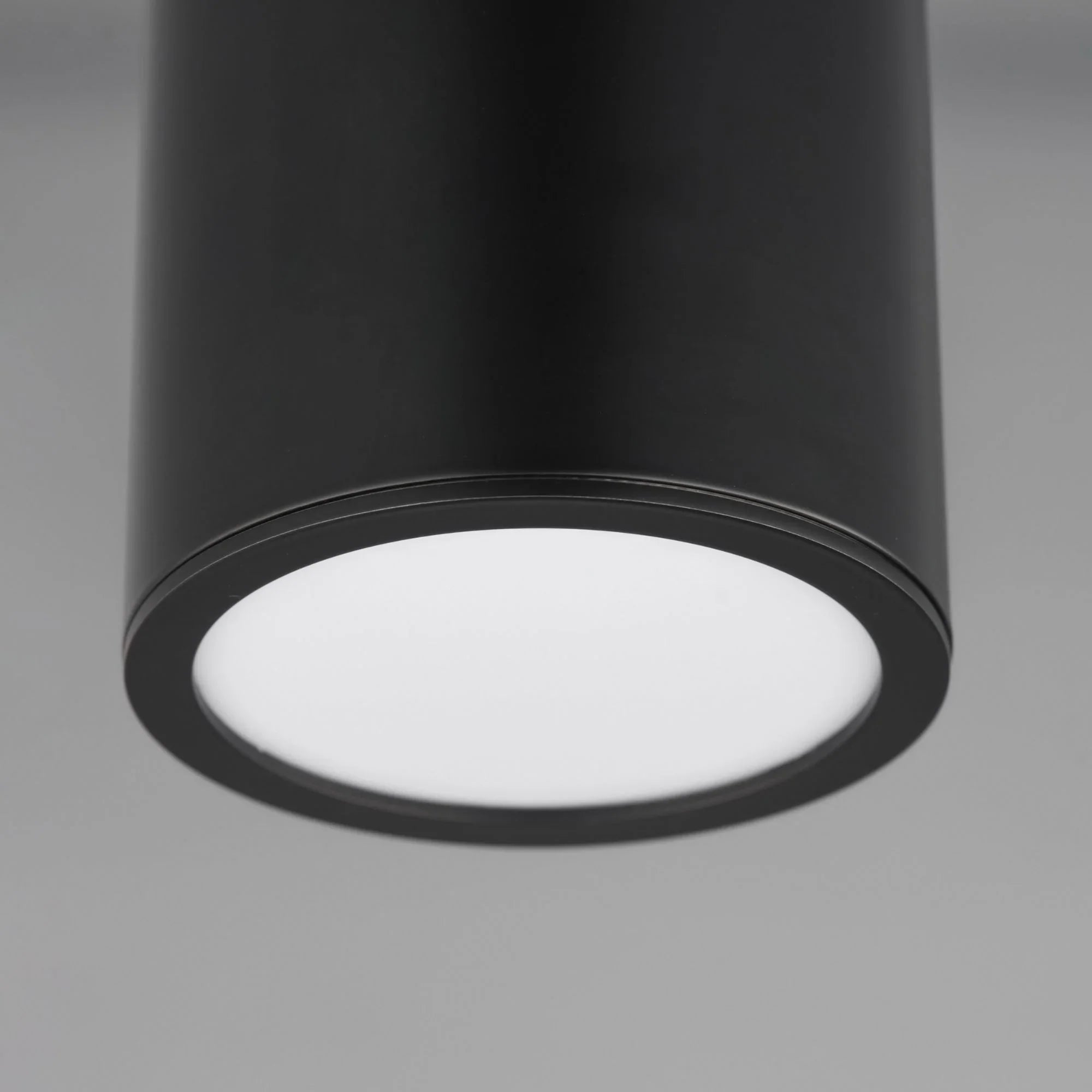 Dapper 7" Flush Mount, Black & Antique Brass Finish