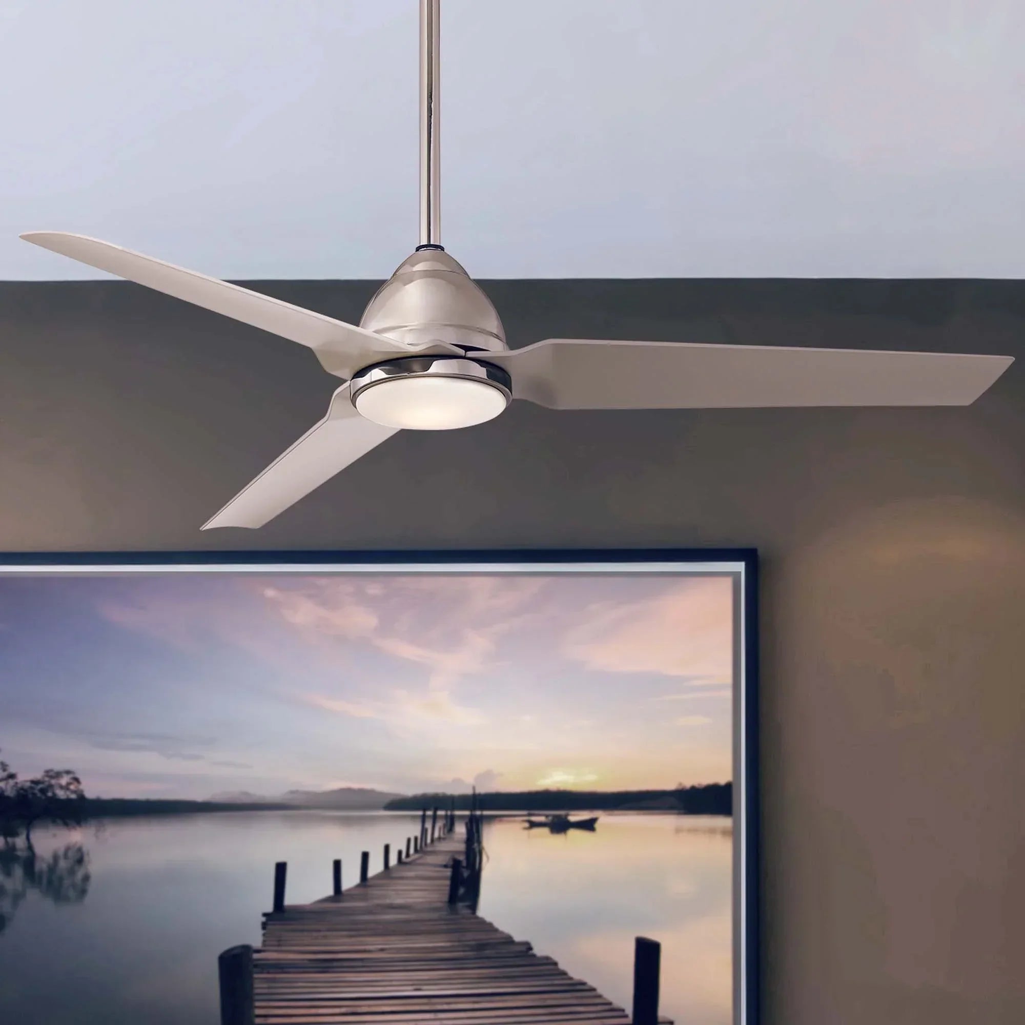 Java LED 54" Wet Rated Ceiling Fan - Bees Lighting