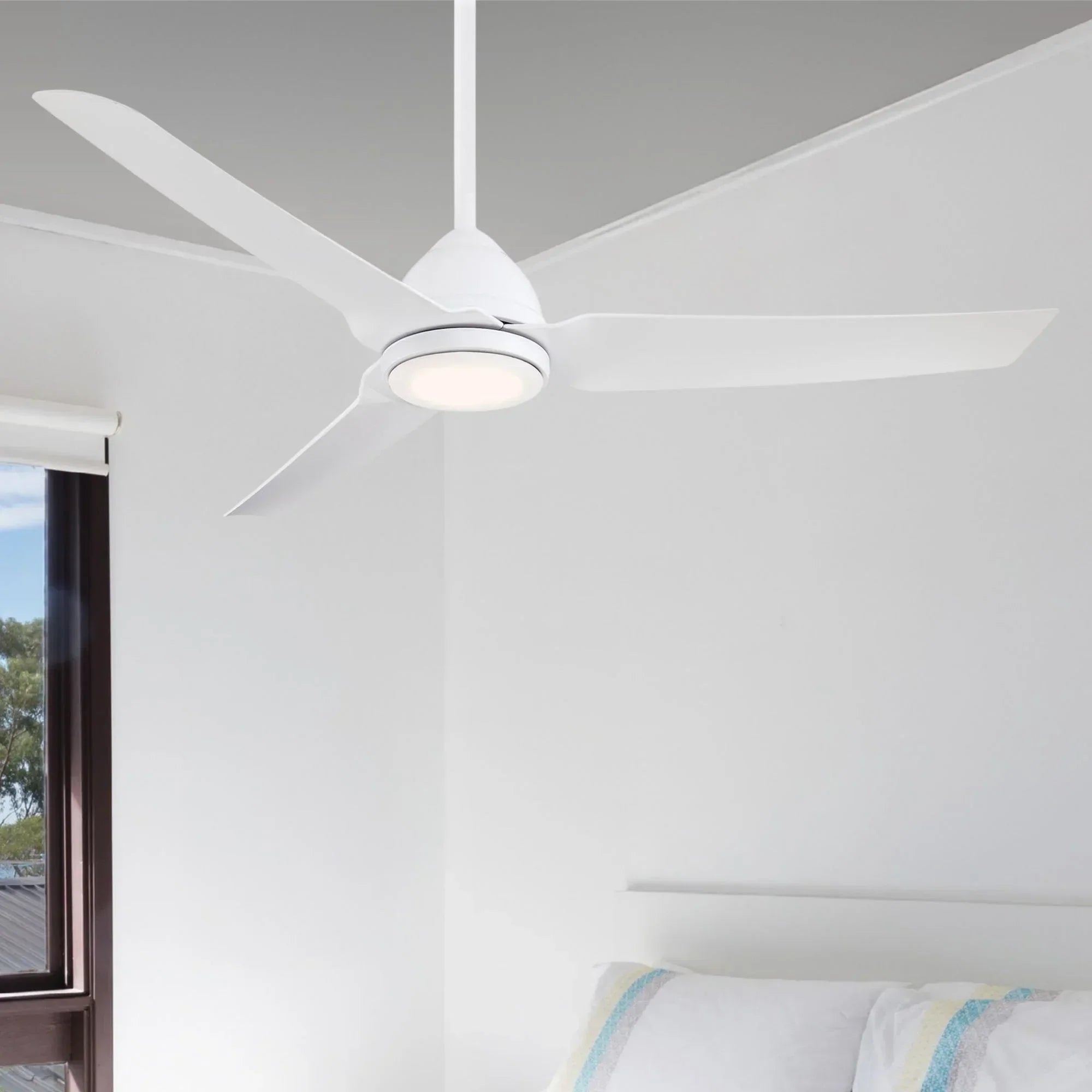 Java LED 54" Wet Rated Ceiling Fan - Bees Lighting