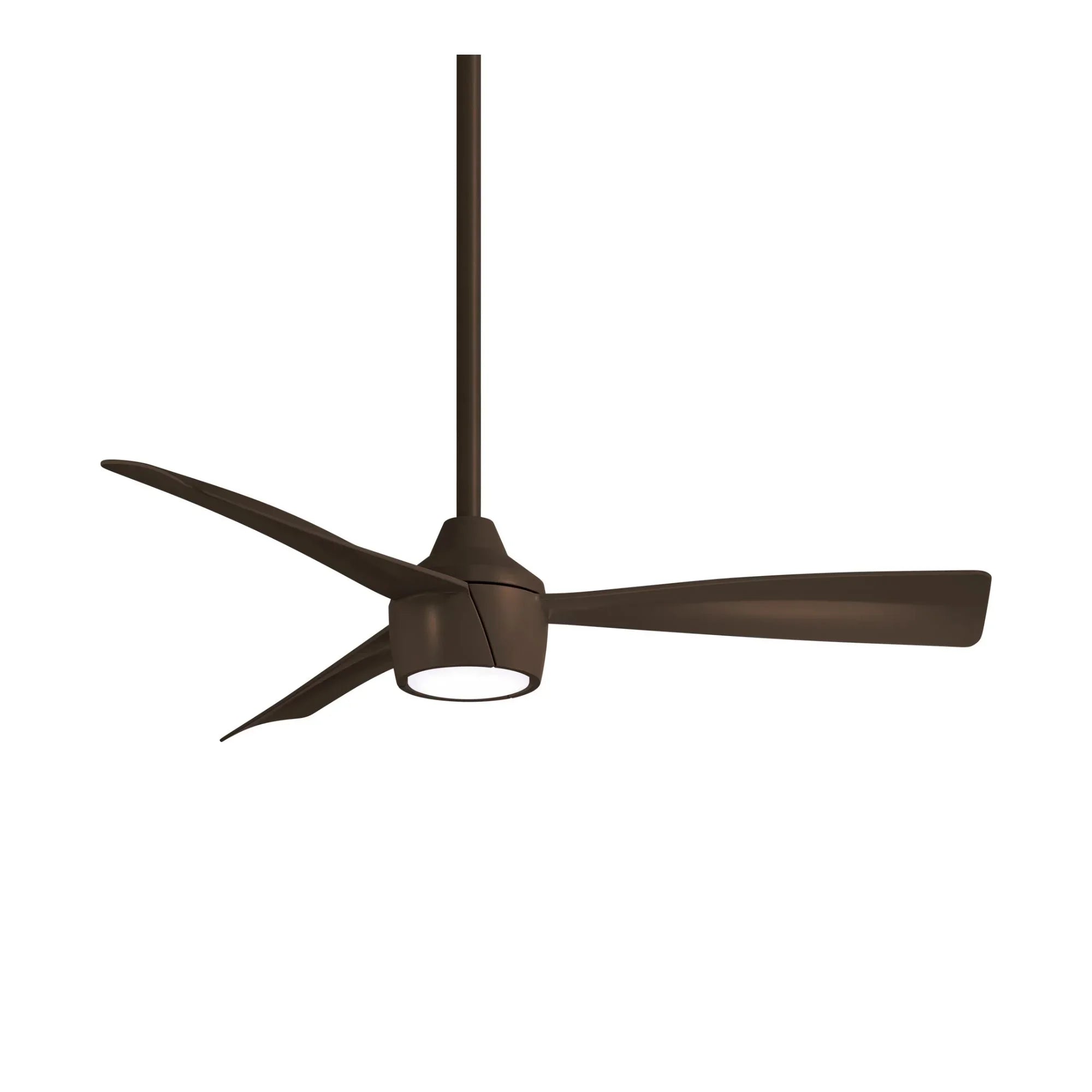 Skinnie LED 44" Bronze Outdoor Ceiling Fan with Remote - Bees Lighting