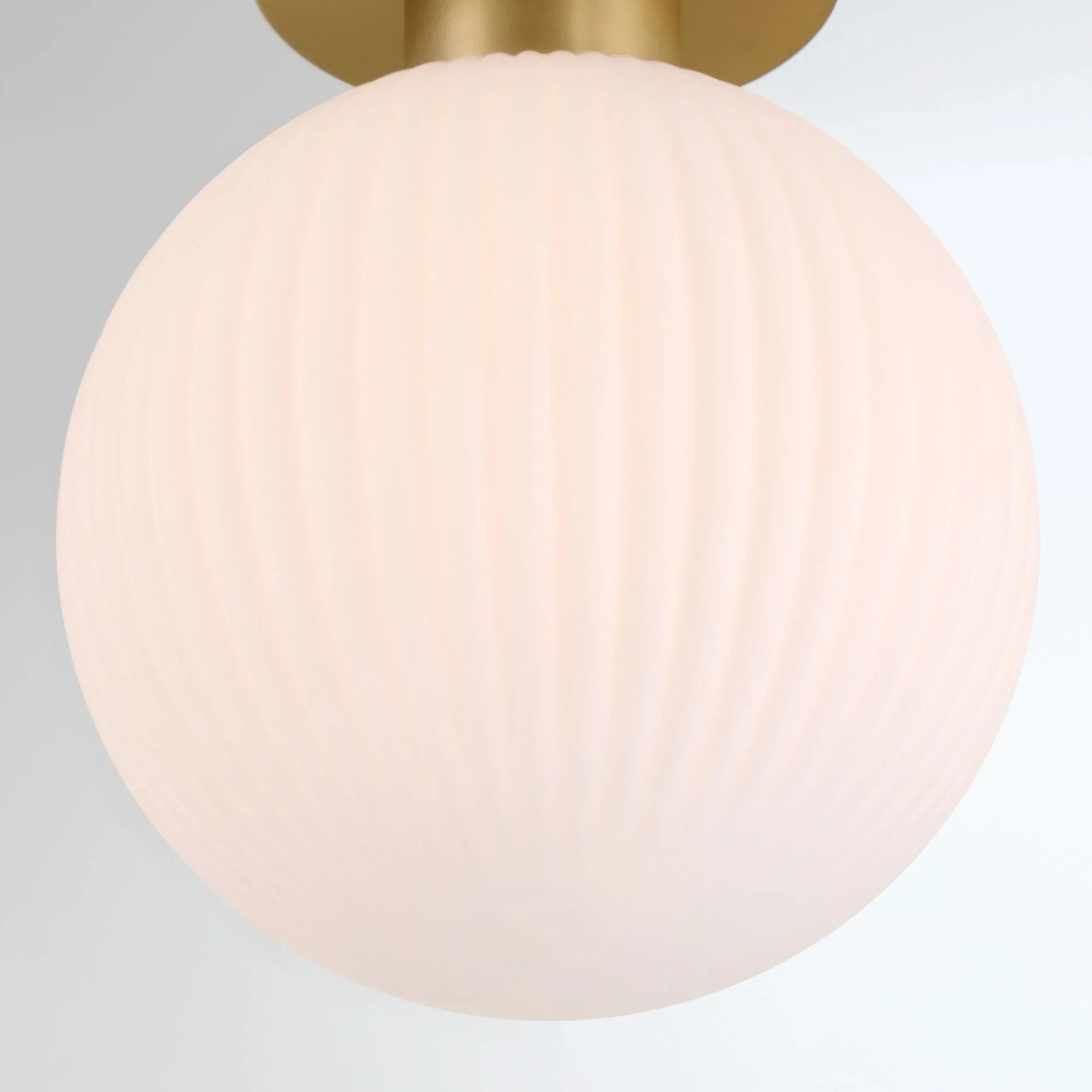 Fenton 12" Flush Mount, Legacy Brass Finish