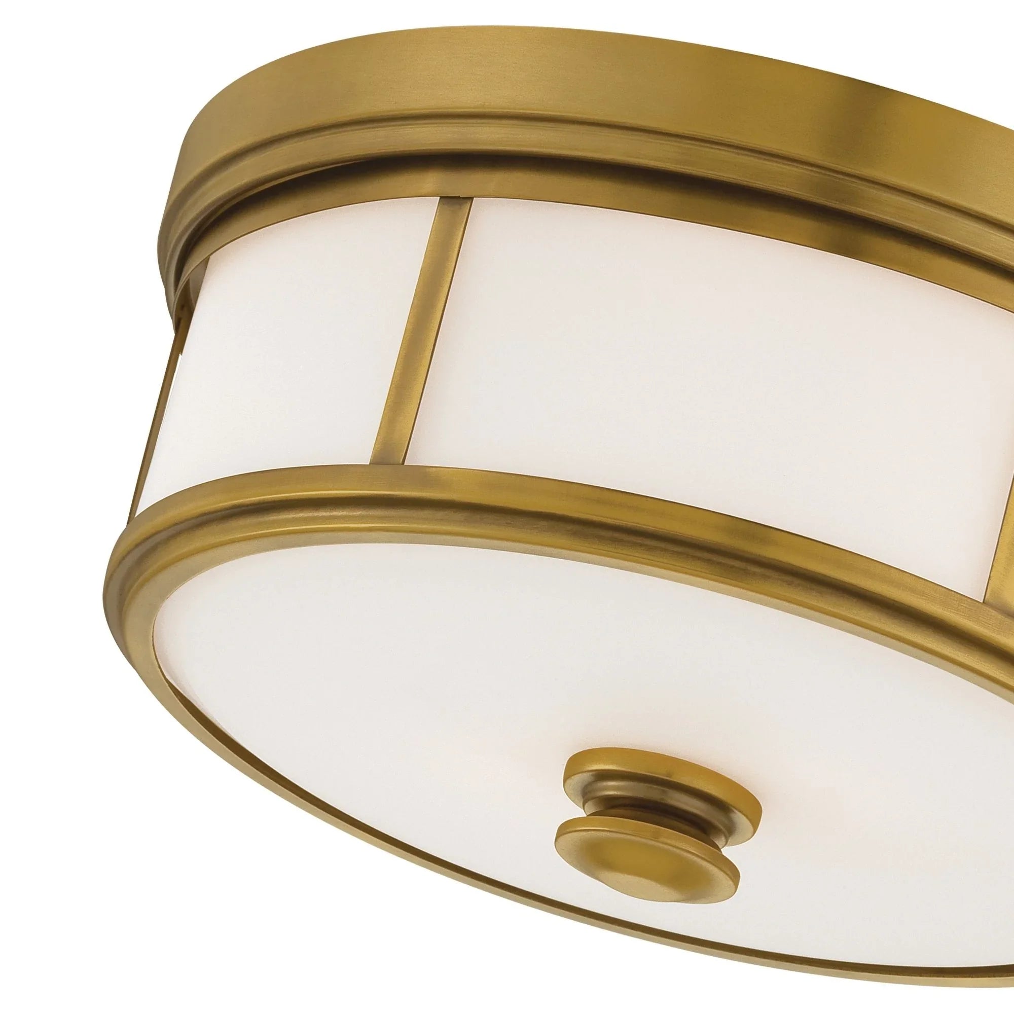 Harbour Point 14" 2-Light Flush Mount, Liberty Gold Finish