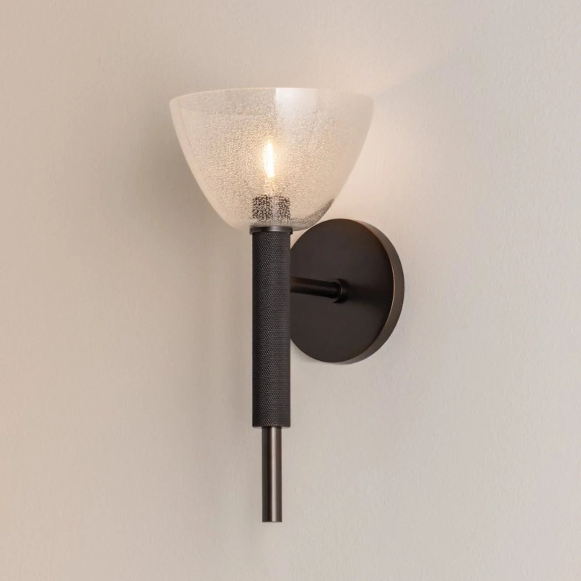 Caraway 13" Wall Sconce, True Bronze Finish