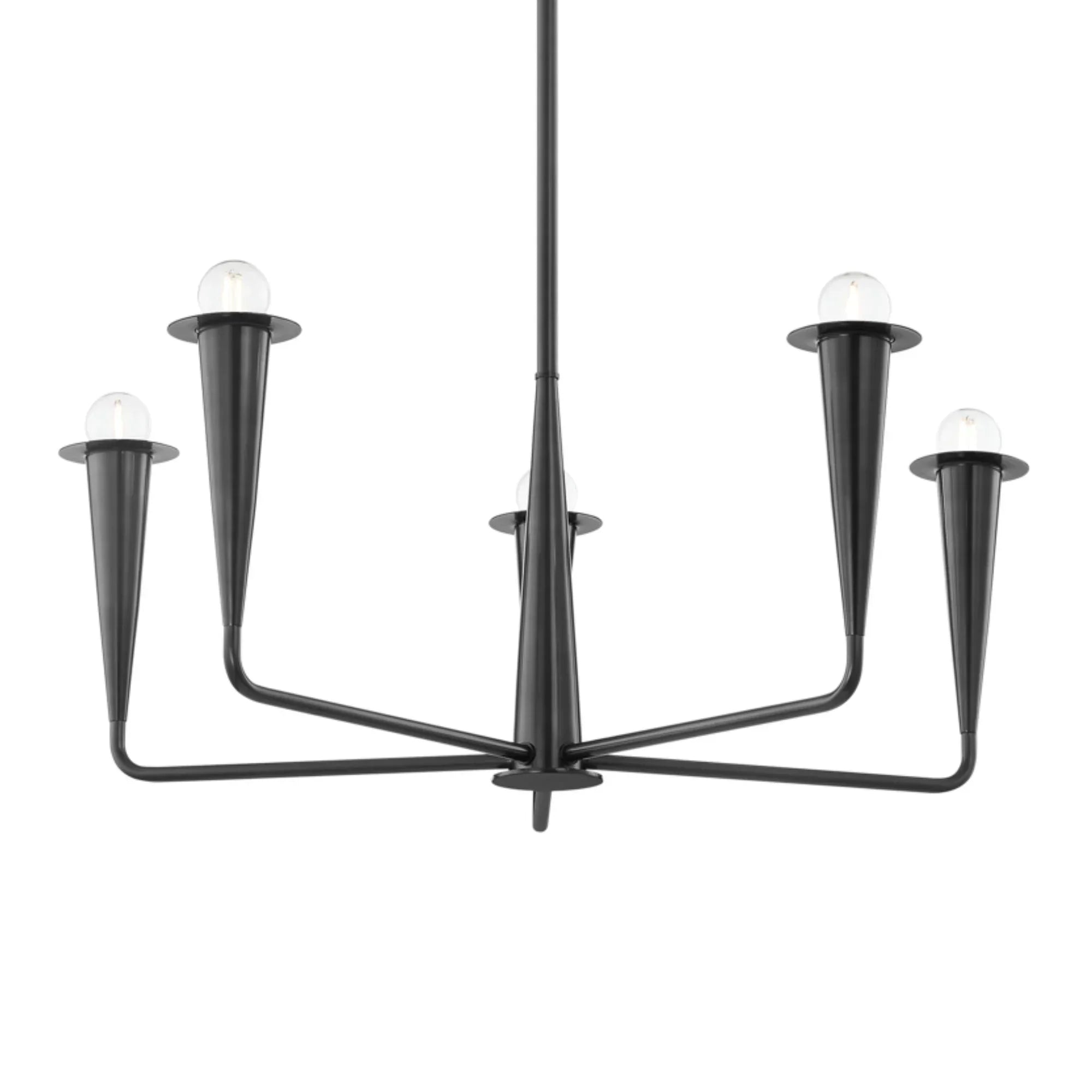Danna 30" 5-Light Chandelier, Old Bronze Finish