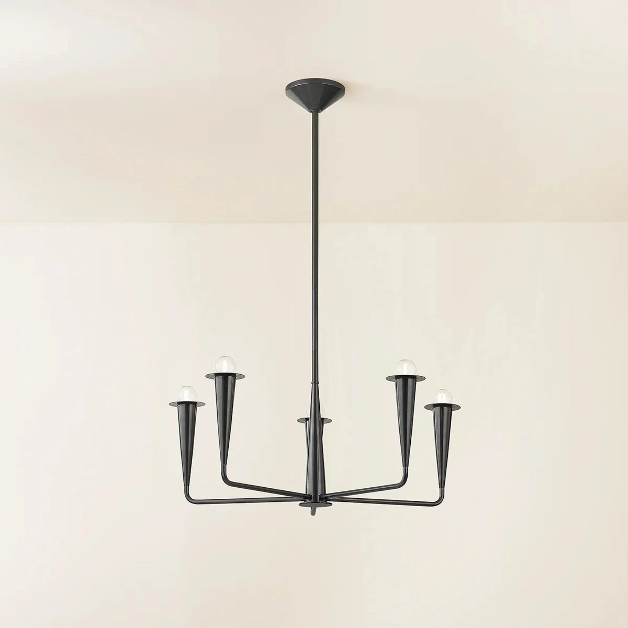 Danna 30" 5-Light Chandelier, Old Bronze Finish