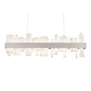 Acropolis 46" LED Linear Pendant, Brushed Nickel Finish
