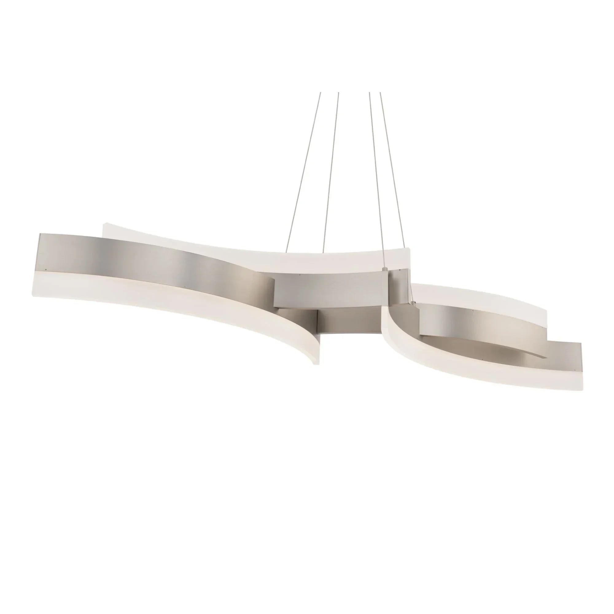Modern Forms PD-31058-BN Arcs Pendant | Brushed Nickel, LED – Bees