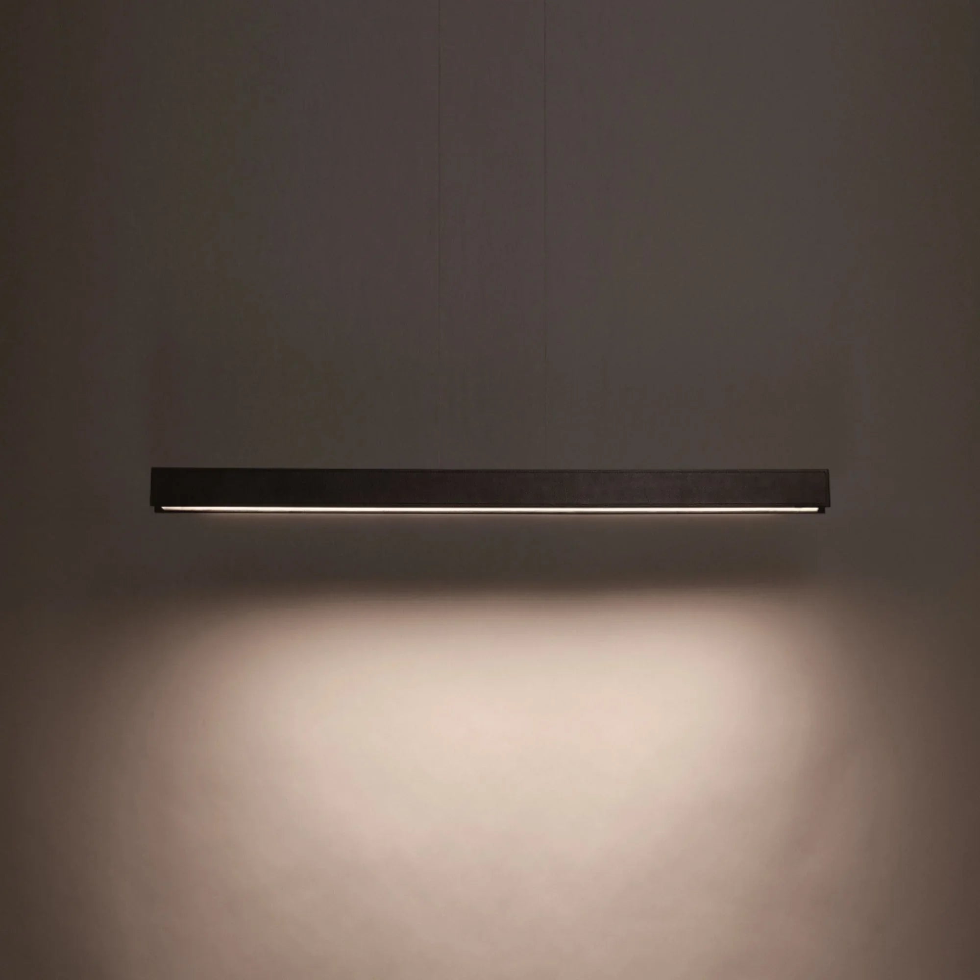 BDSM 42" LED Linear Pendant, Black Finish - Bees Lighting