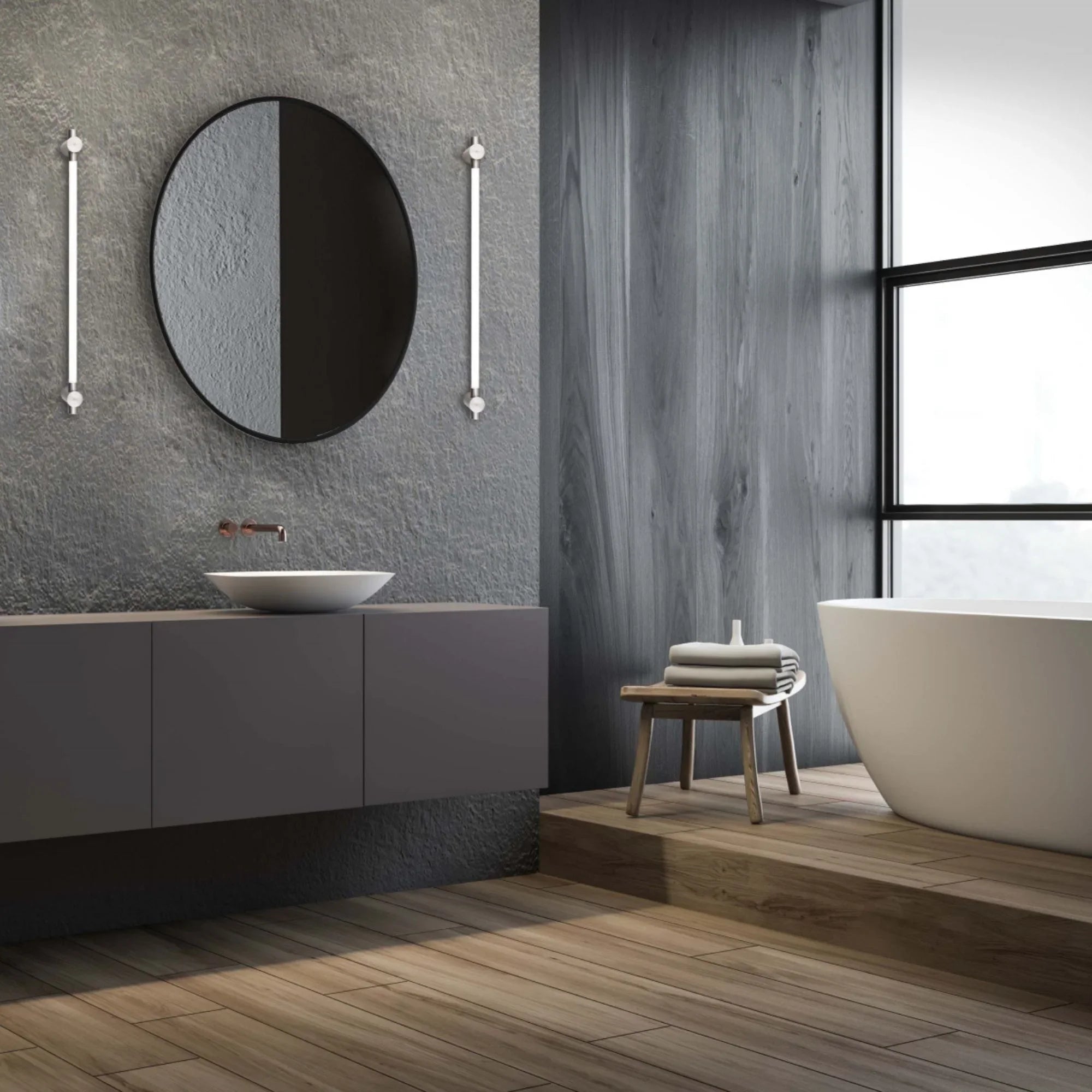 Cadence 39" LED Bath & Vanity Light, Brushed Nickel Finish - Bees Lighting