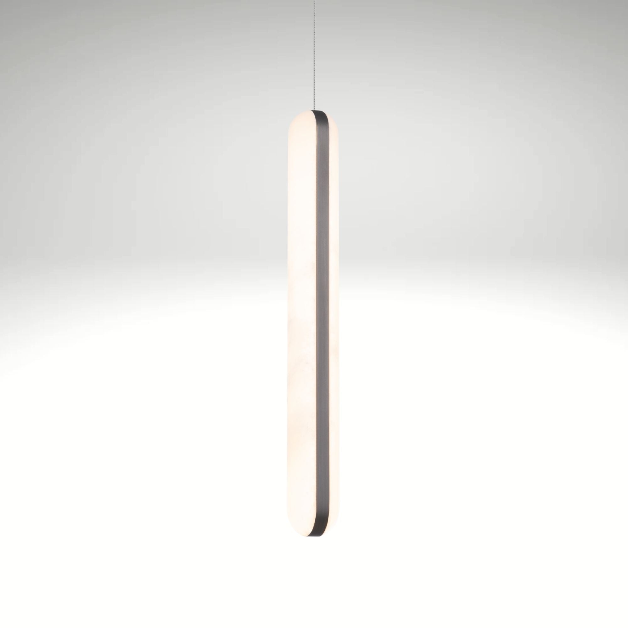 Cadiz 18" LED Pendant Light, Antique Nickel Finish