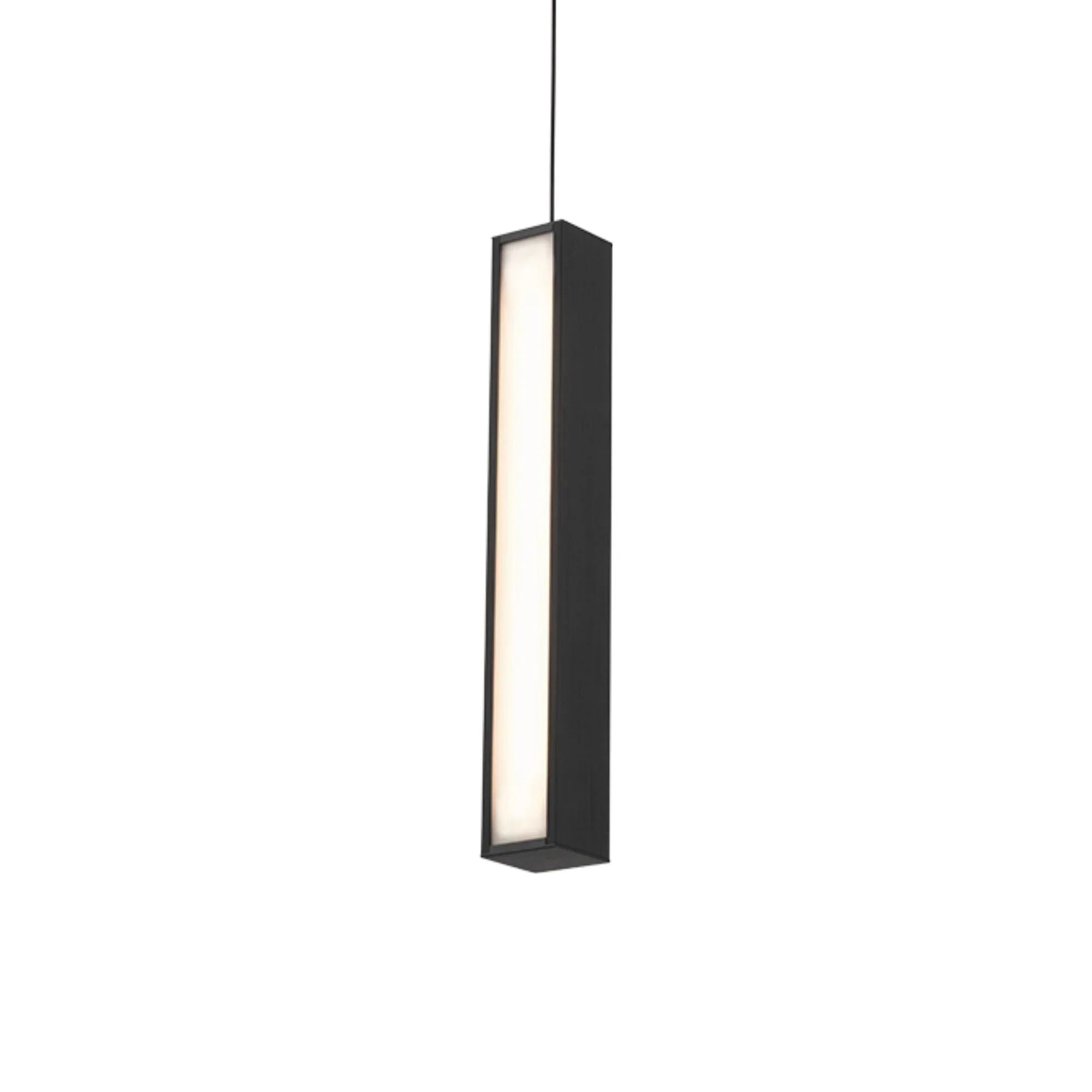 Chaos 14" LED Mini Pendant, Black Finish