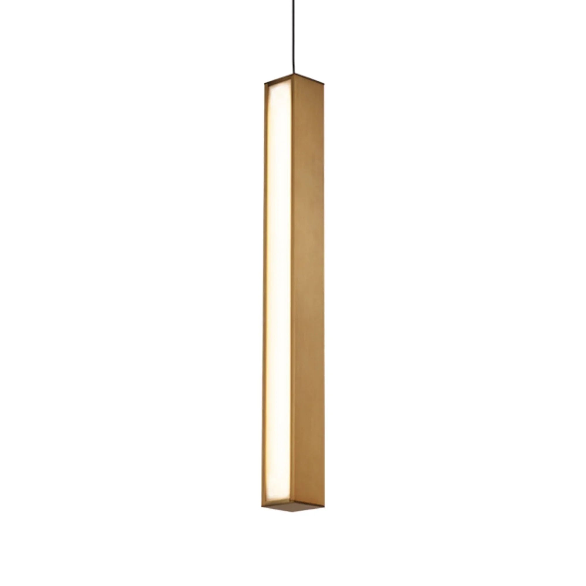 Chaos 20" LED Mini Pendant, Aged Brass Finish