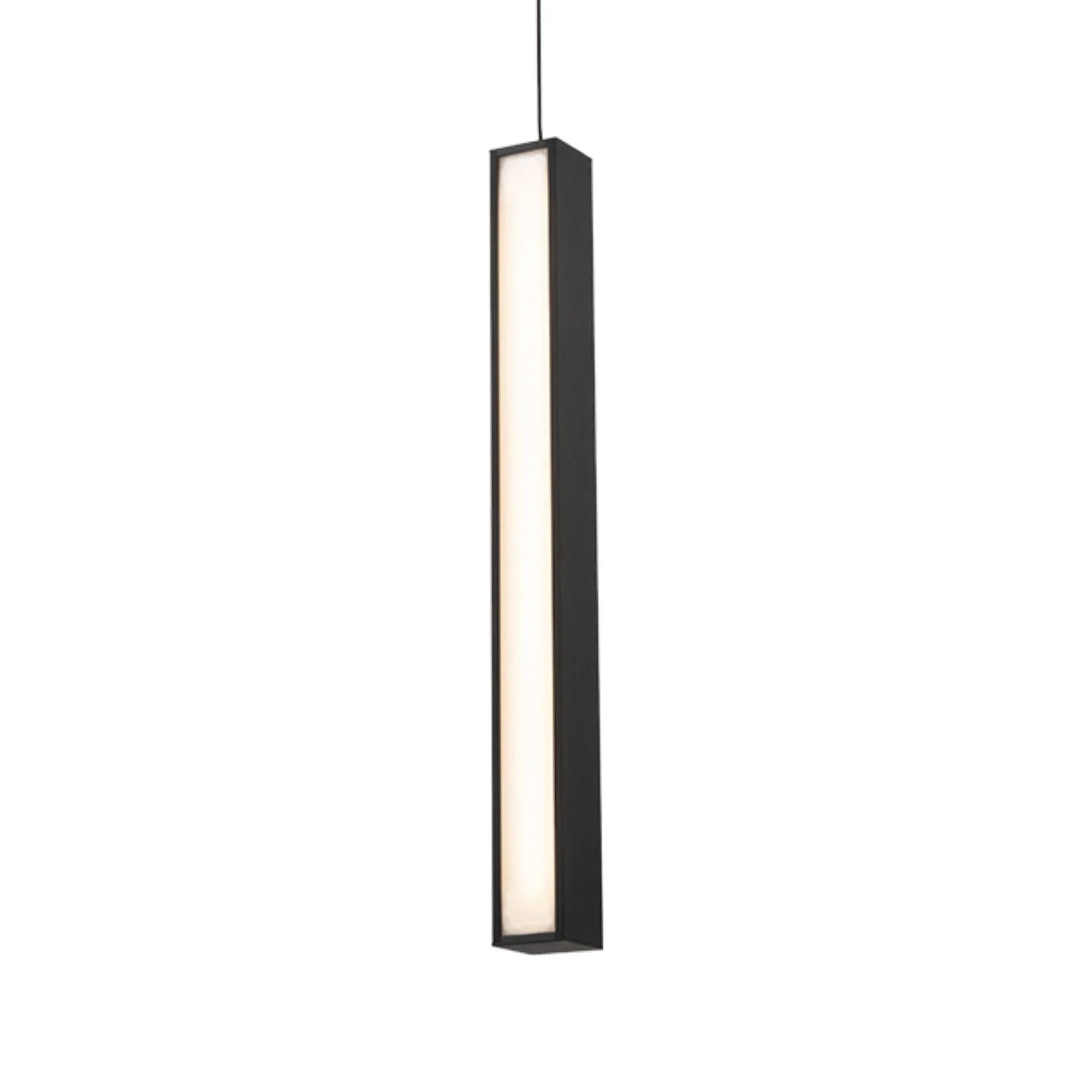 Chaos 20" LED Mini Pendant, Black Finish