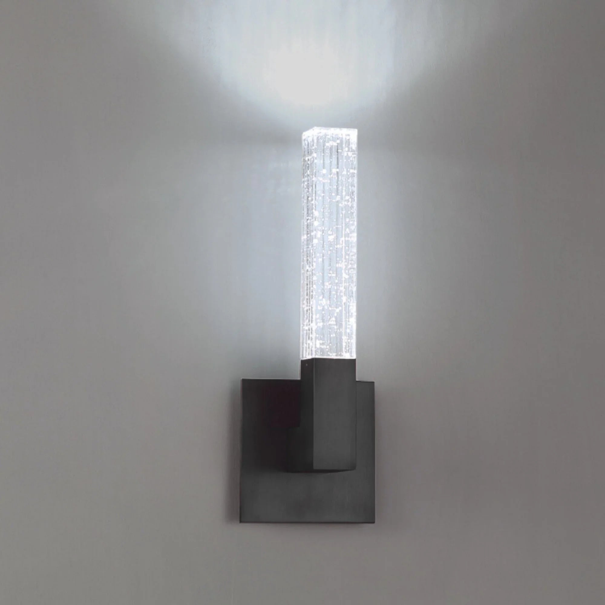 Cinema 15" LED Wall Light, Black Finish