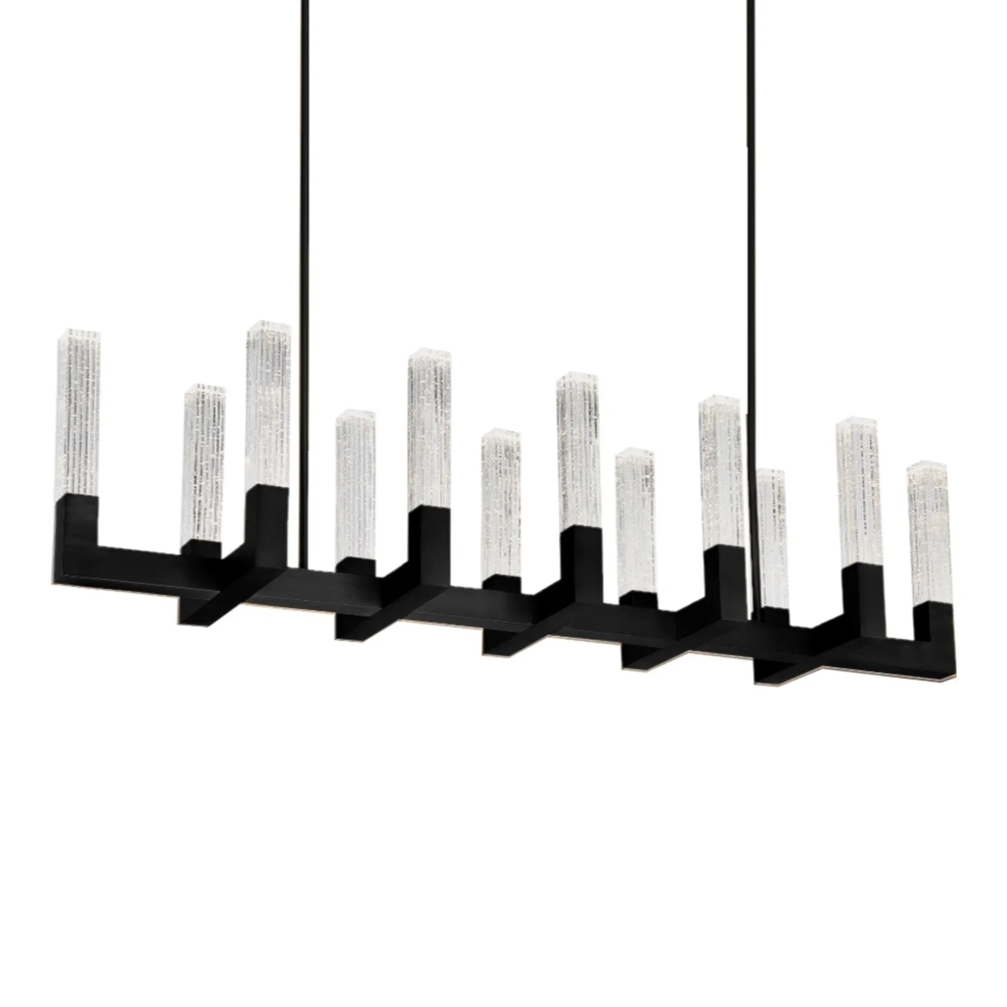 Cinema 54" LED Linear Pendant, Black Finish