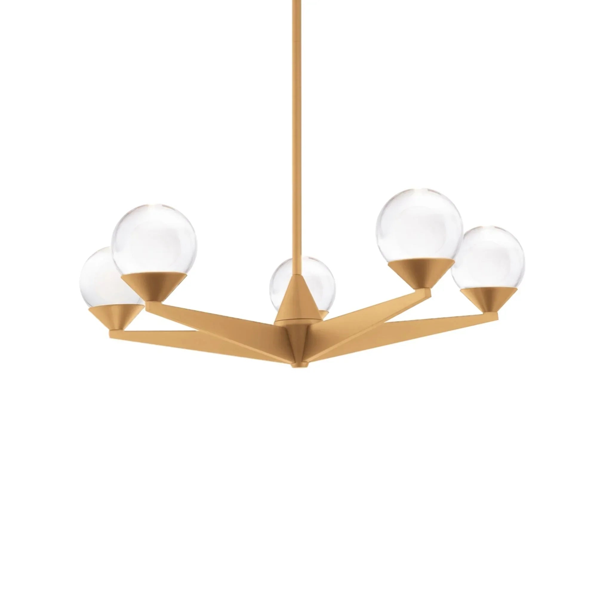 Double Bubble 23 in. 5 Lights LED Chandelier - Bees Lighting