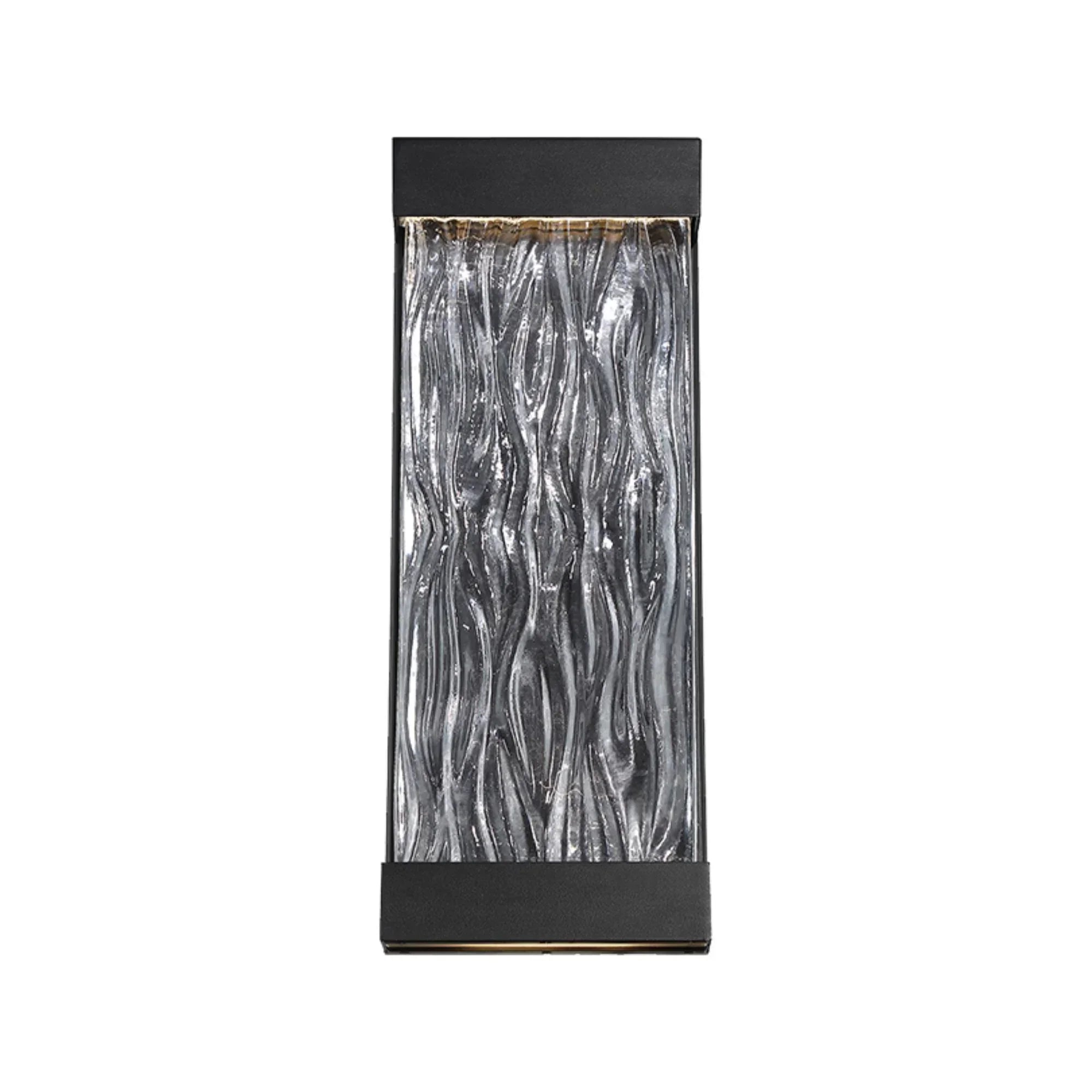 Fathom LED Outdoor Wall Sconce Black Finish - Bees Lighting