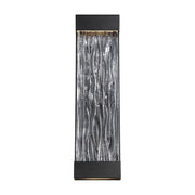 Fathom LED Outdoor Wall Sconce Black Finish - Bees Lighting