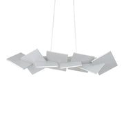 Konstrukt 48" LED Linear Pendant, Titanium Finish