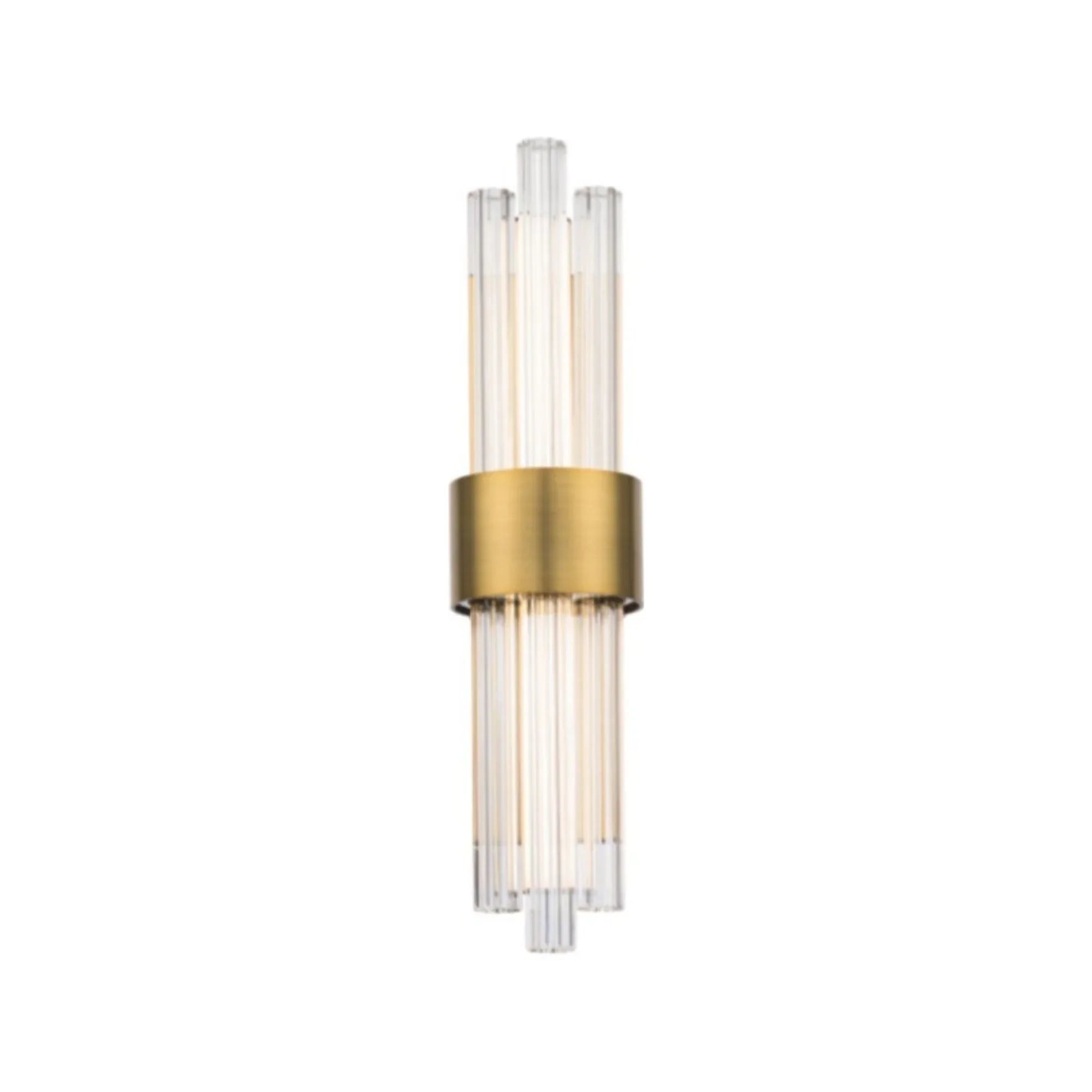 Luzerne 18" LED Bath Light, Aged Brass Finish