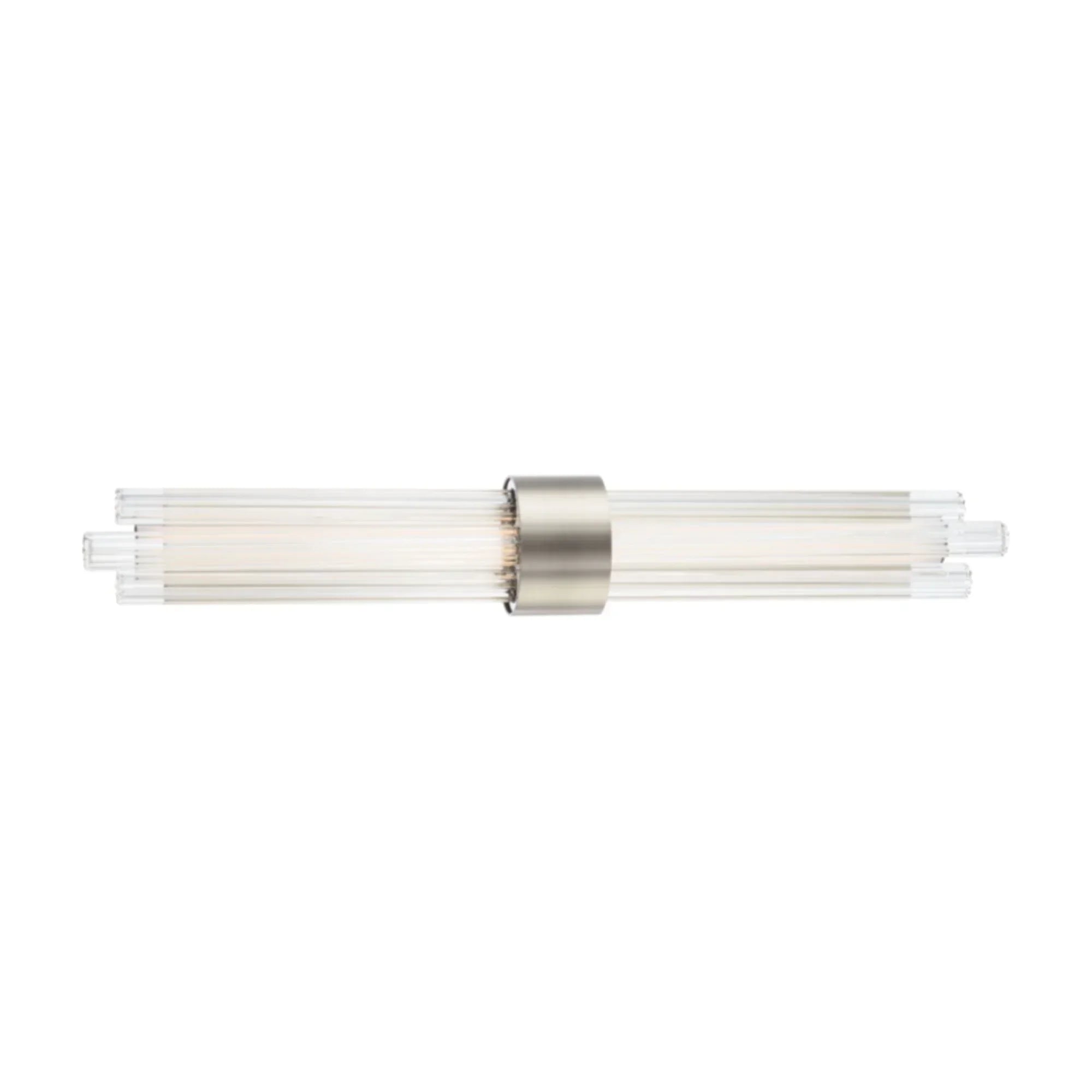 Luzerne 28" LED Wall Light, Brushed Nickel Finish