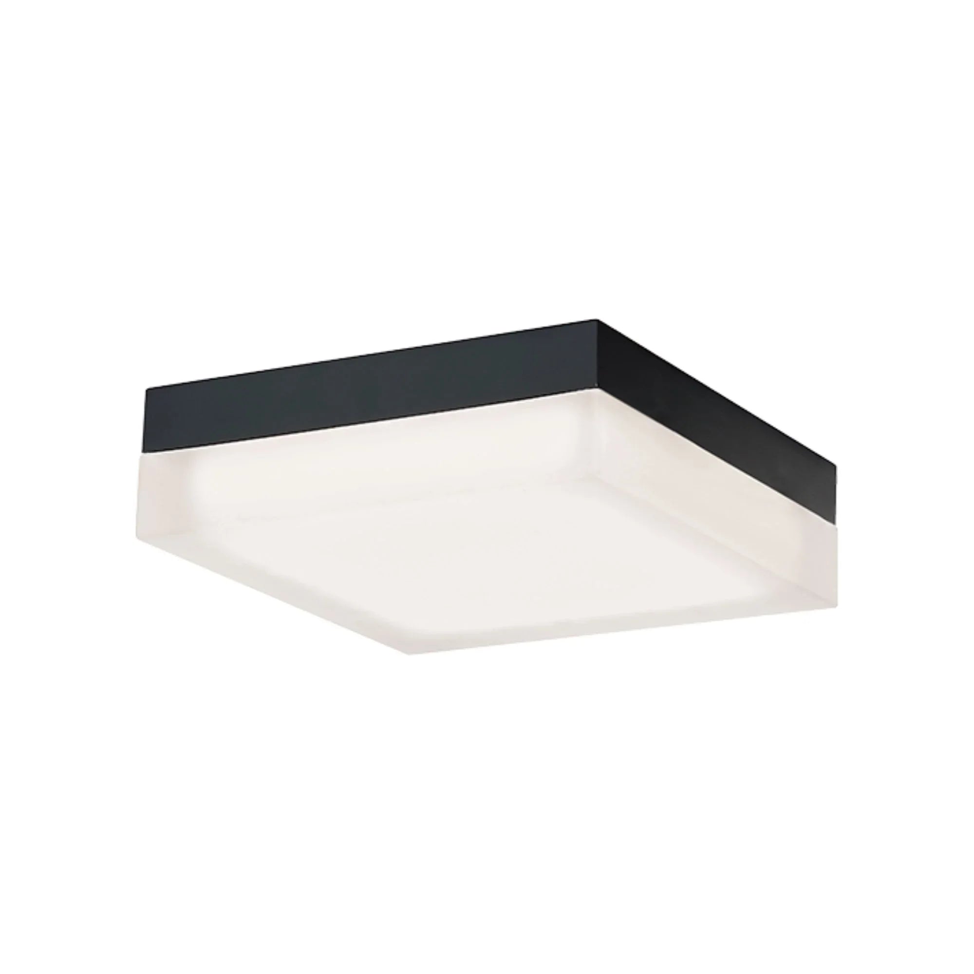 Matrix 12" LED Flush Mount, Black Finish