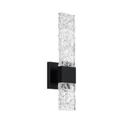 Reflect 18" LED Outdoor Wall Sconce, Black Finish - Bees Lighting