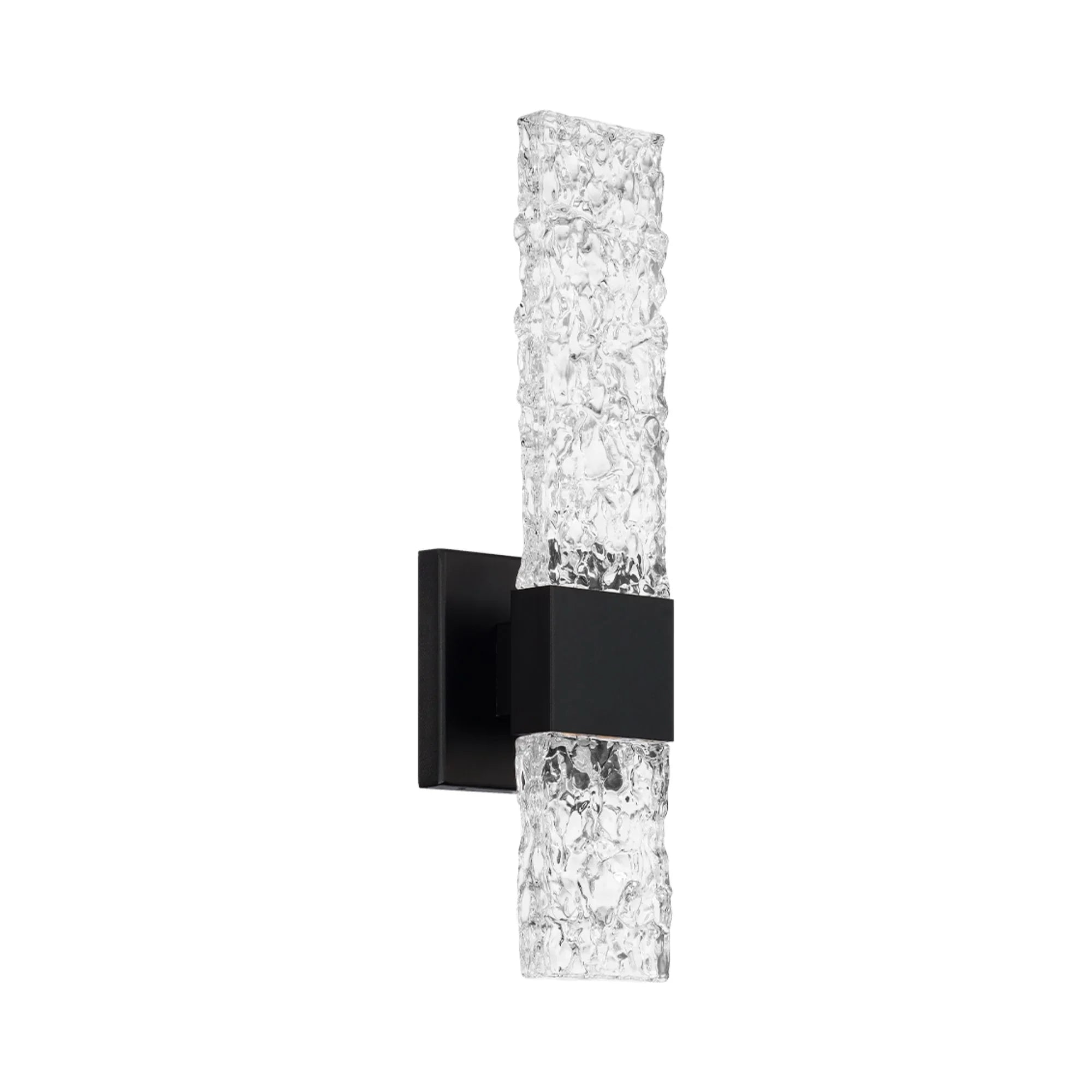 Reflect 18" LED Outdoor Wall Sconce, Black Finish - Bees Lighting