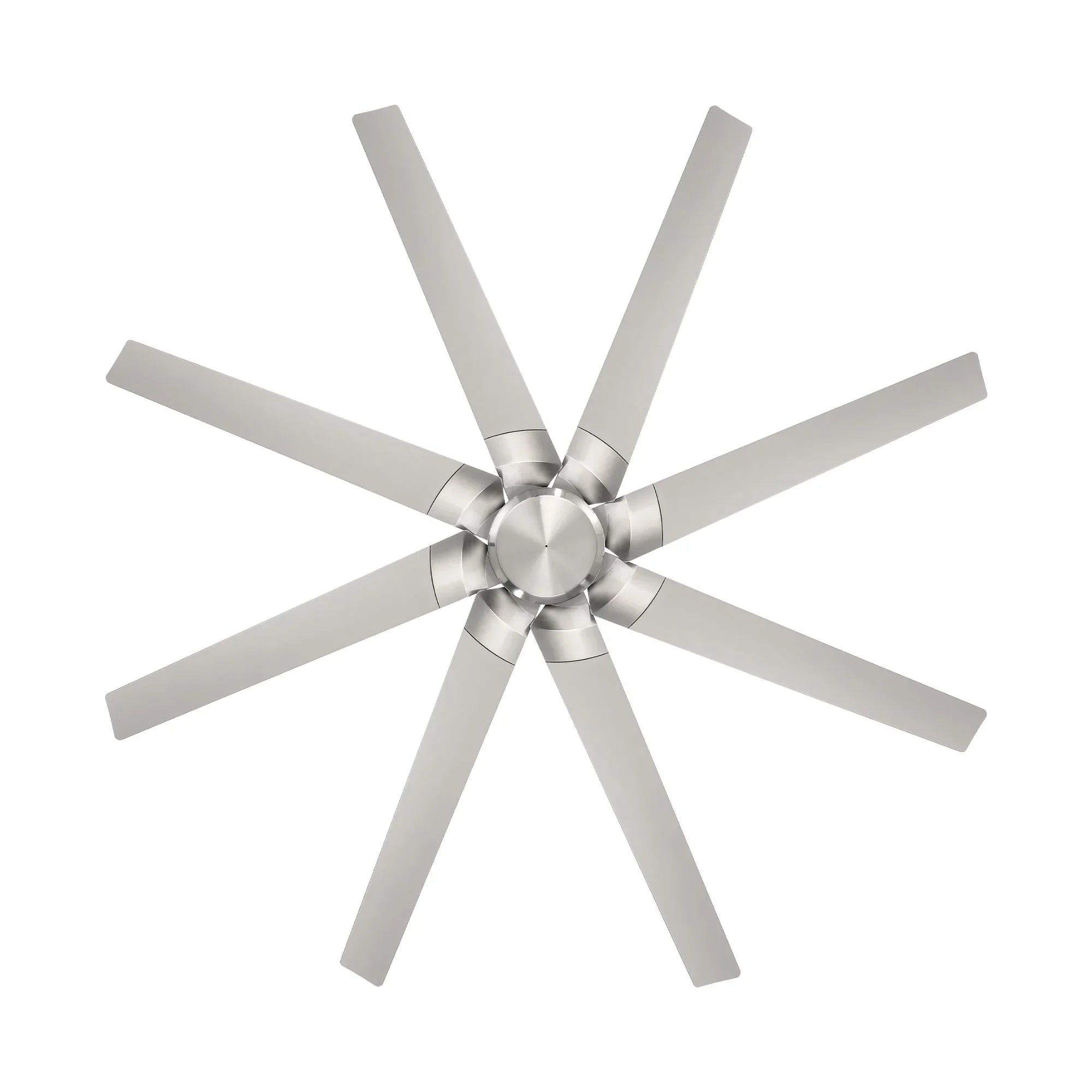 Roboto XL 70" Brushed Nickel Outdoor Ceiling Fan